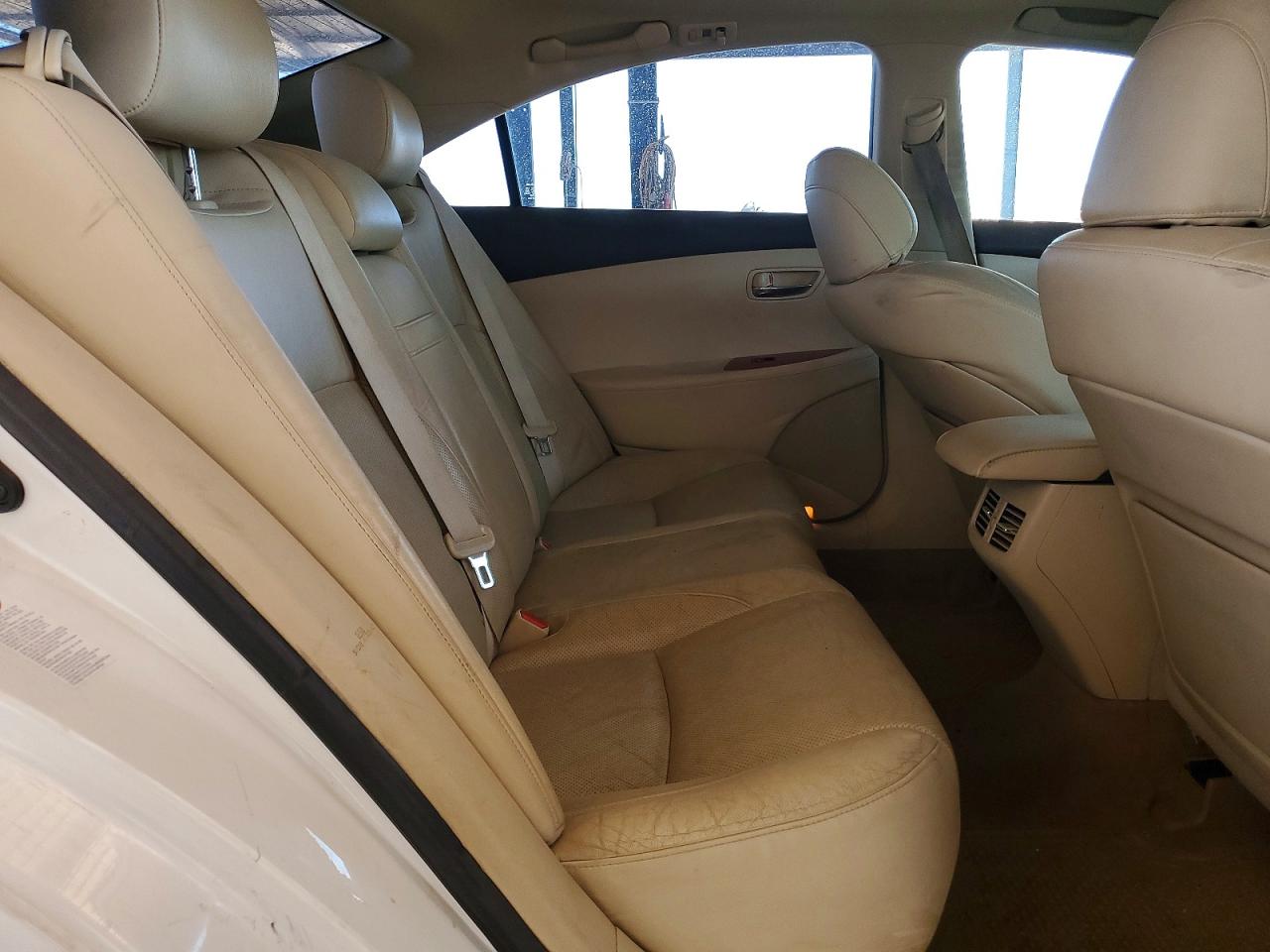 2011 Lexus Es 350 White vin: JTHBK1EG4B2437116