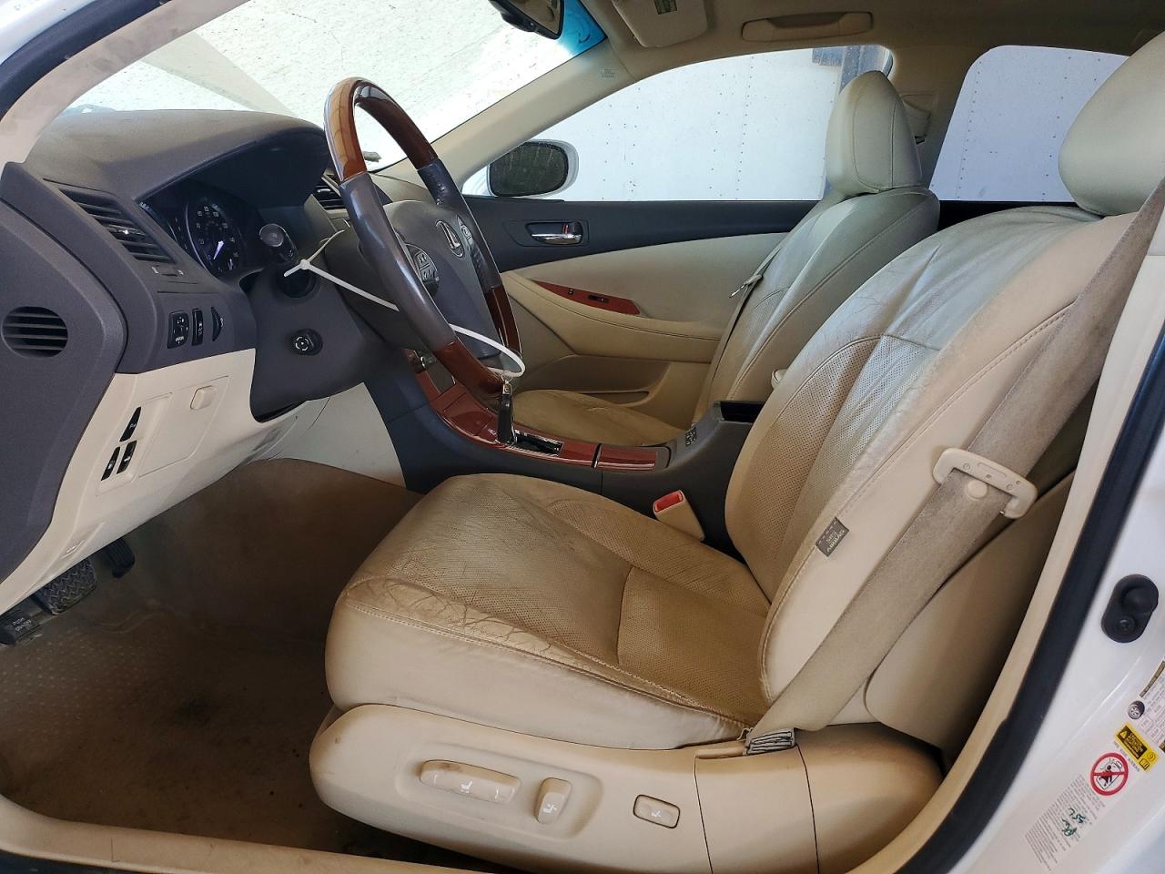 2011 Lexus Es 350 White vin: JTHBK1EG4B2437116
