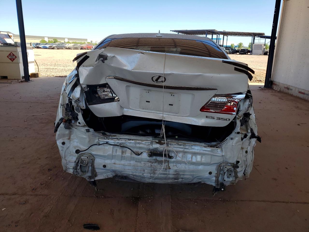 2011 Lexus Es 350 White vin: JTHBK1EG4B2437116