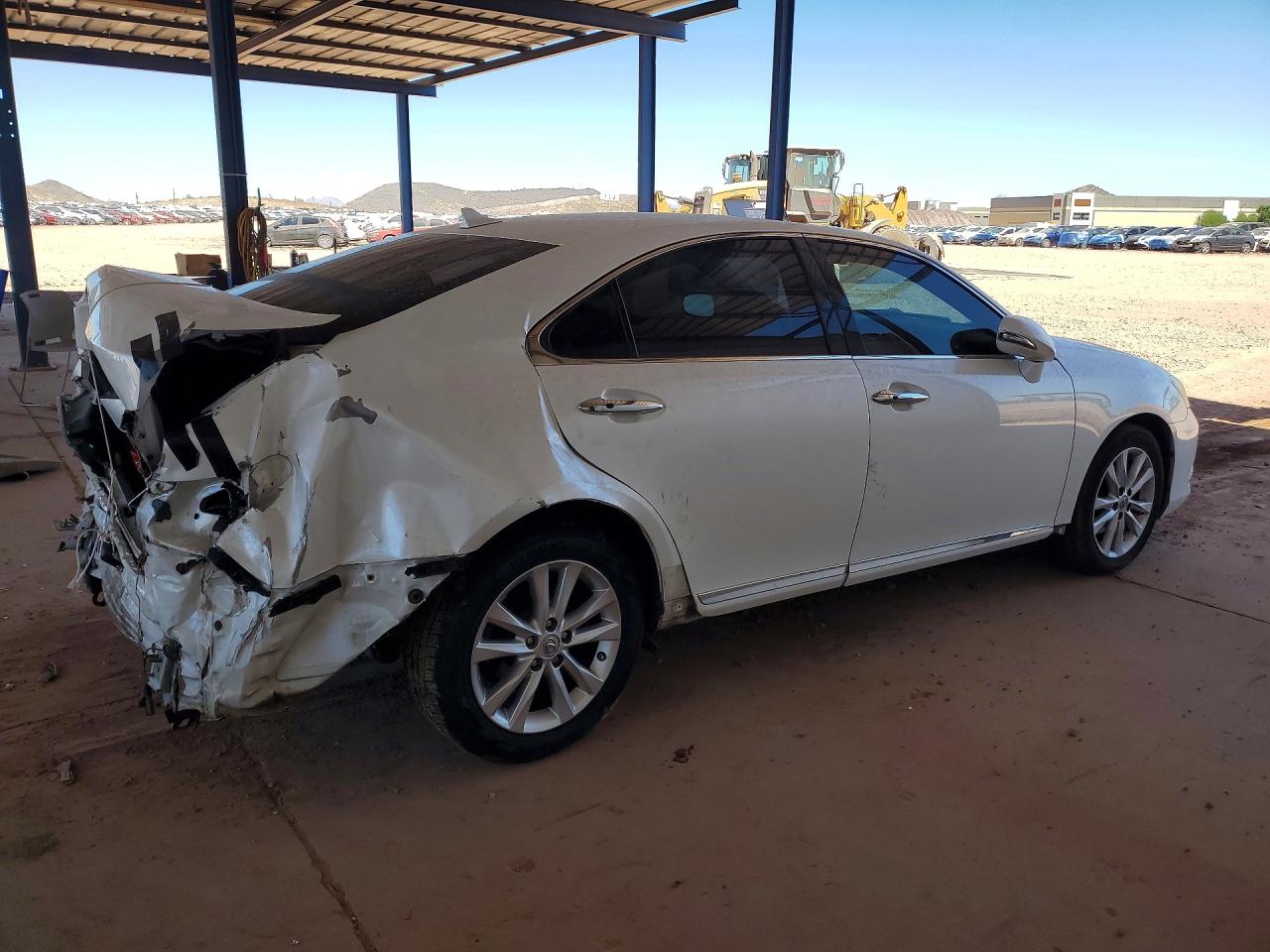 2011 Lexus Es 350 White vin: JTHBK1EG4B2437116