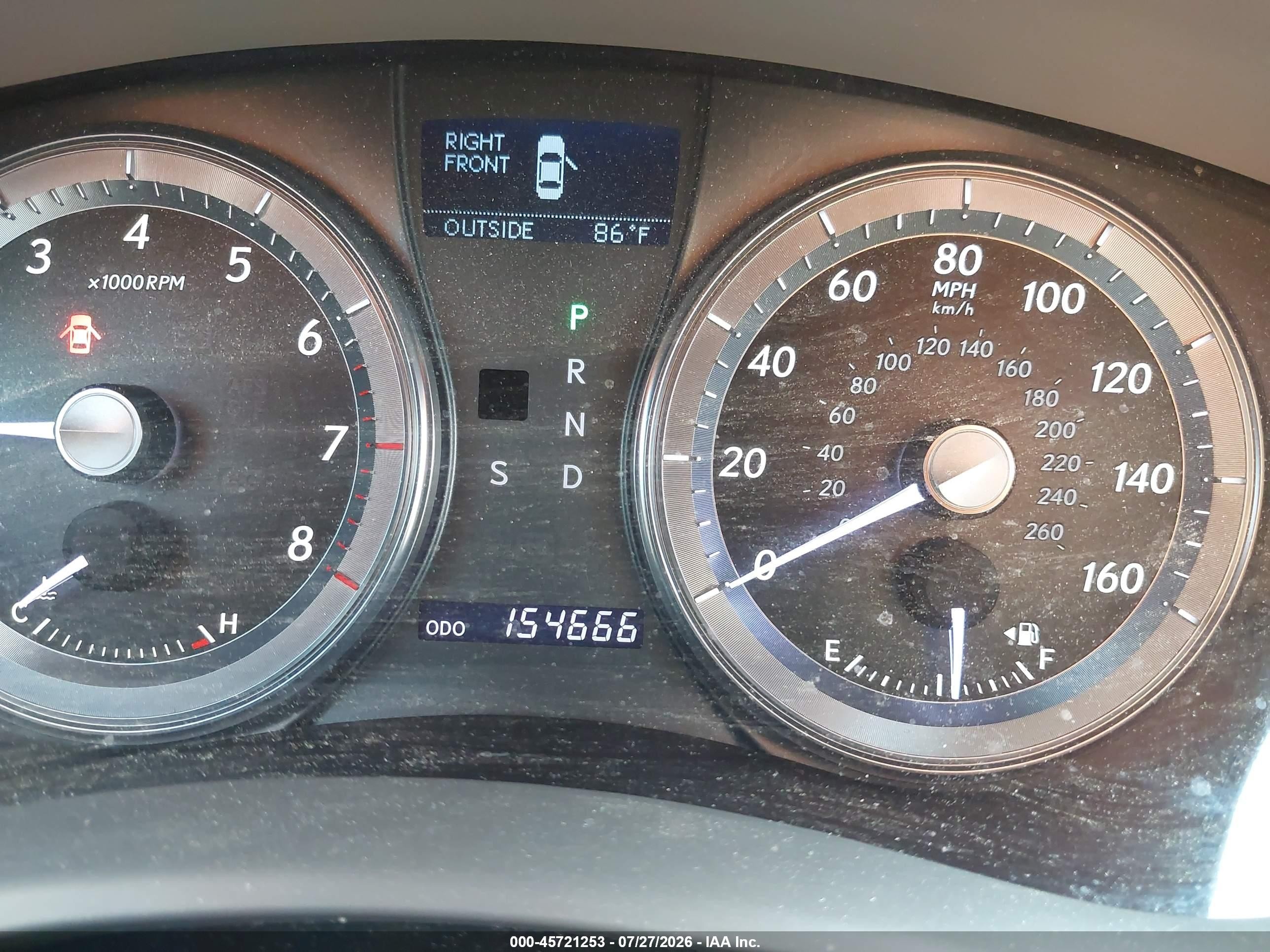 2011 Lexus Es 350 Blue vin: JTHBK1EG4B2441019