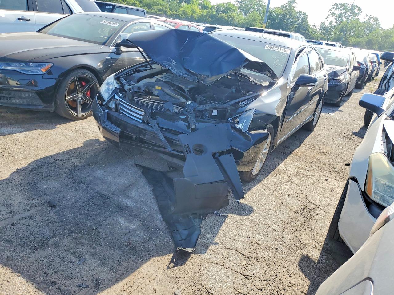2011 Lexus Es 350 Black vin: JTHBK1EG4B2445183