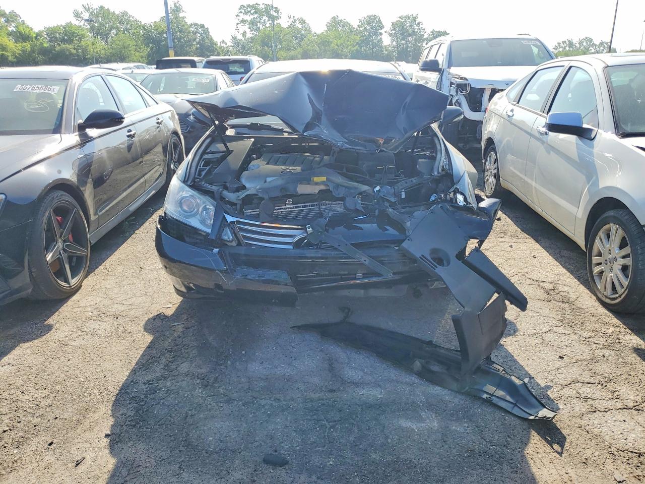 2011 Lexus Es 350 Black vin: JTHBK1EG4B2445183