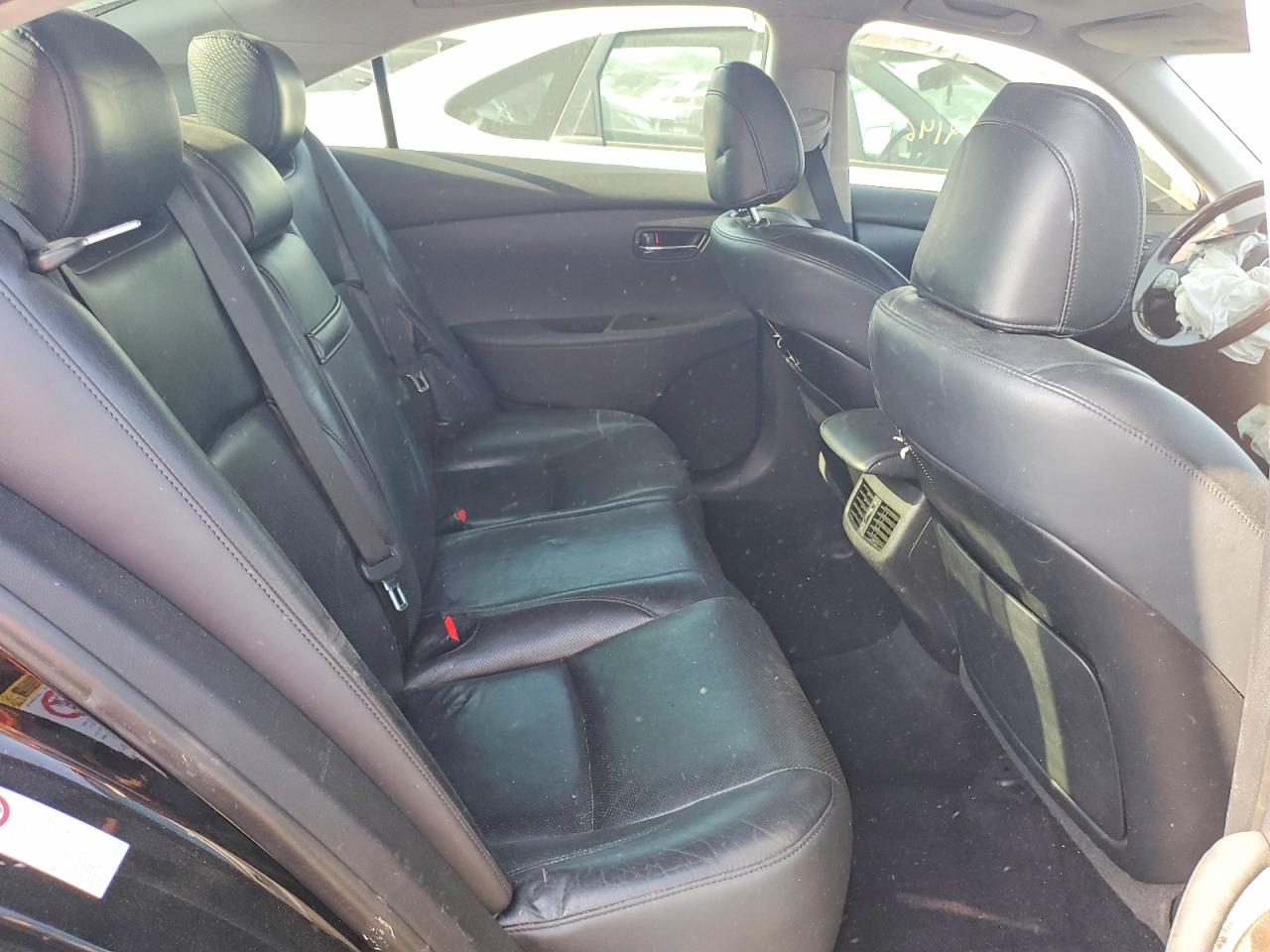 2011 Lexus Es 350 Black vin: JTHBK1EG4B2445183