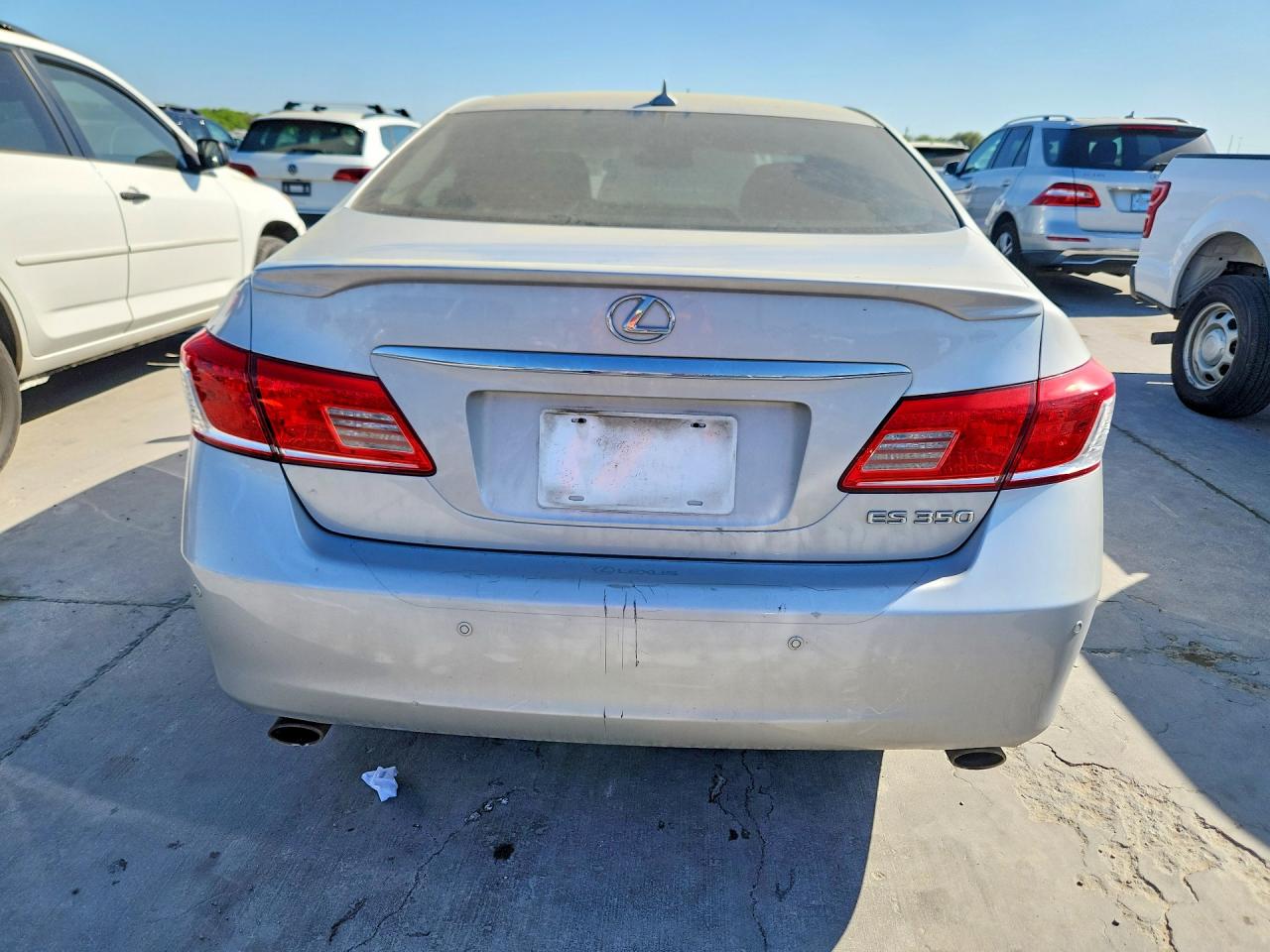 2011 Lexus Es 350 Base Silver vin: JTHBK1EG4B2454501