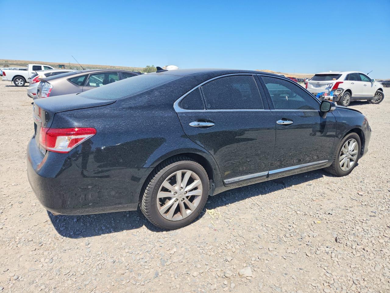 2012 Lexus Es 350 Black vin: JTHBK1EG4C2475253