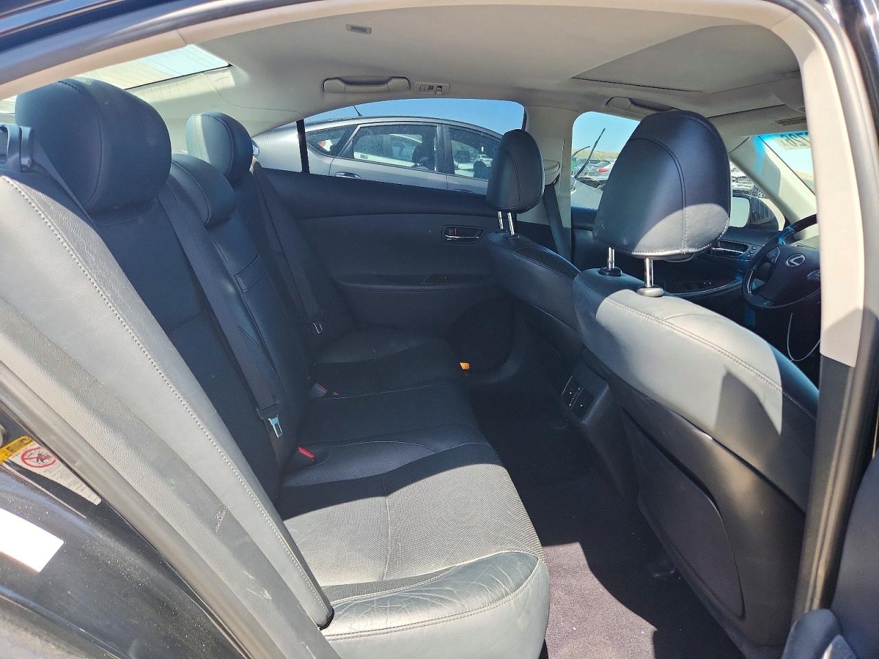 2012 Lexus Es 350 Black vin: JTHBK1EG4C2475253