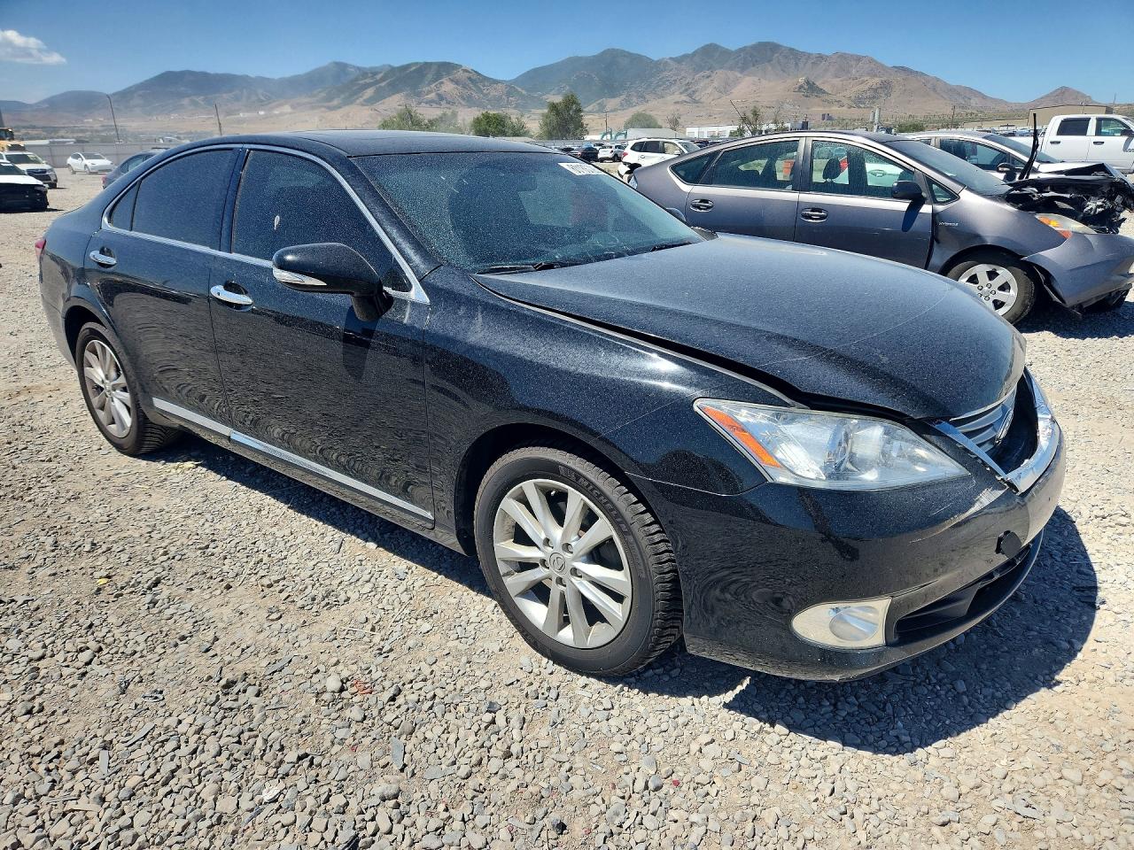 2012 Lexus Es 350 Black vin: JTHBK1EG4C2475253