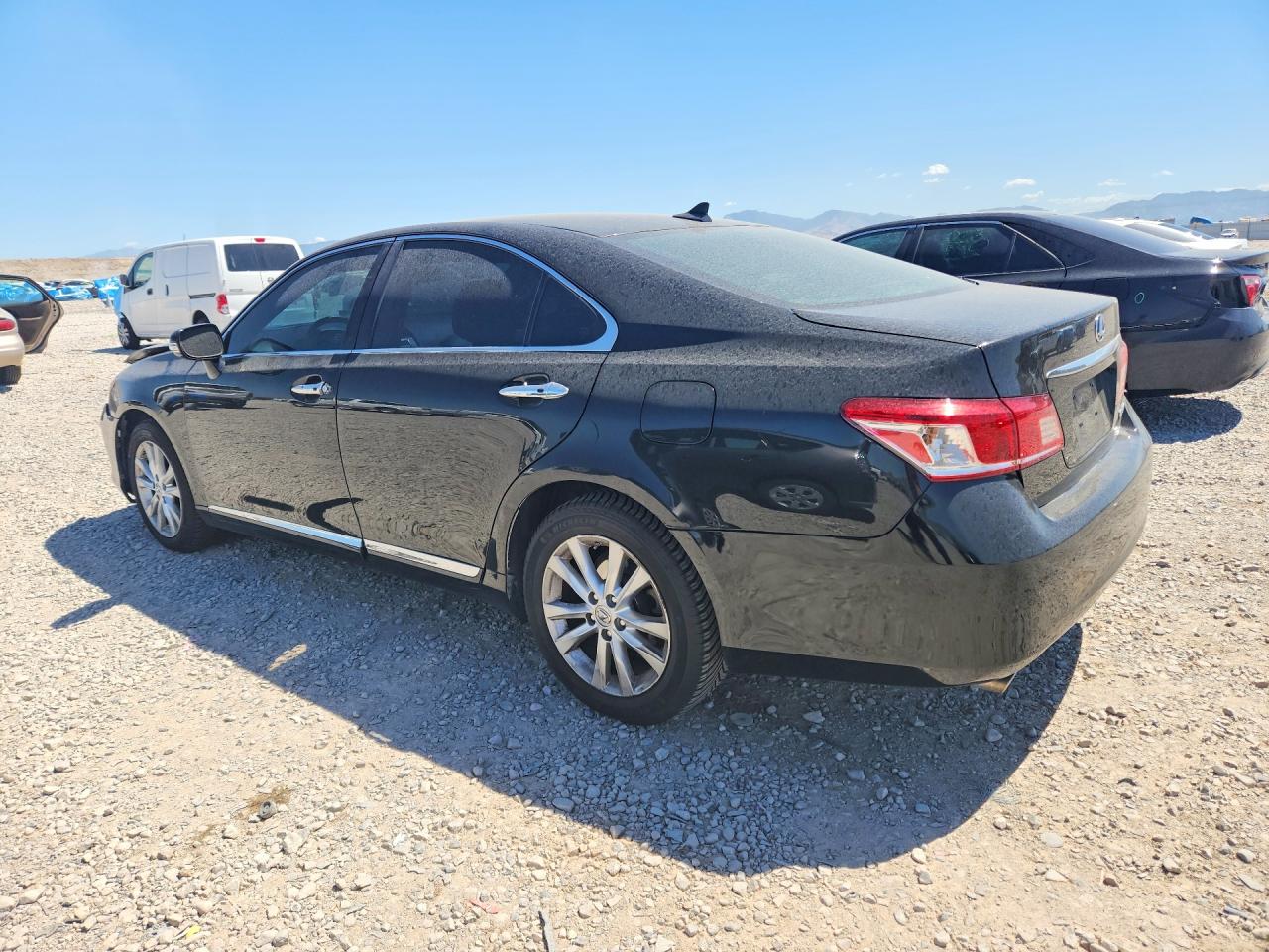 2012 Lexus Es 350 Black vin: JTHBK1EG4C2475253