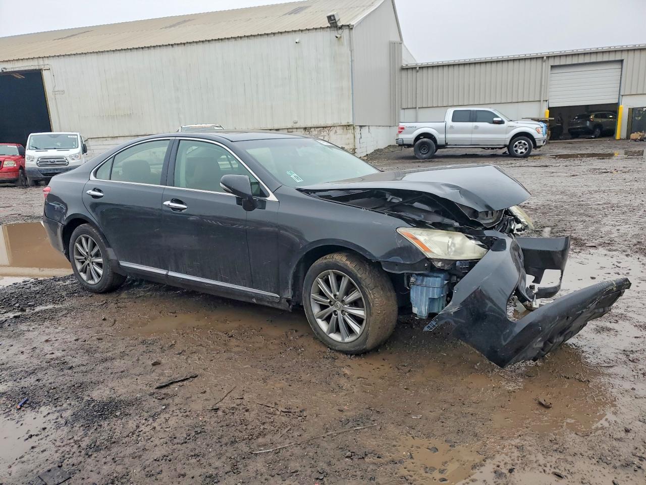 2012 Lexus Es 350 Base Black vin: JTHBK1EG4C2482865