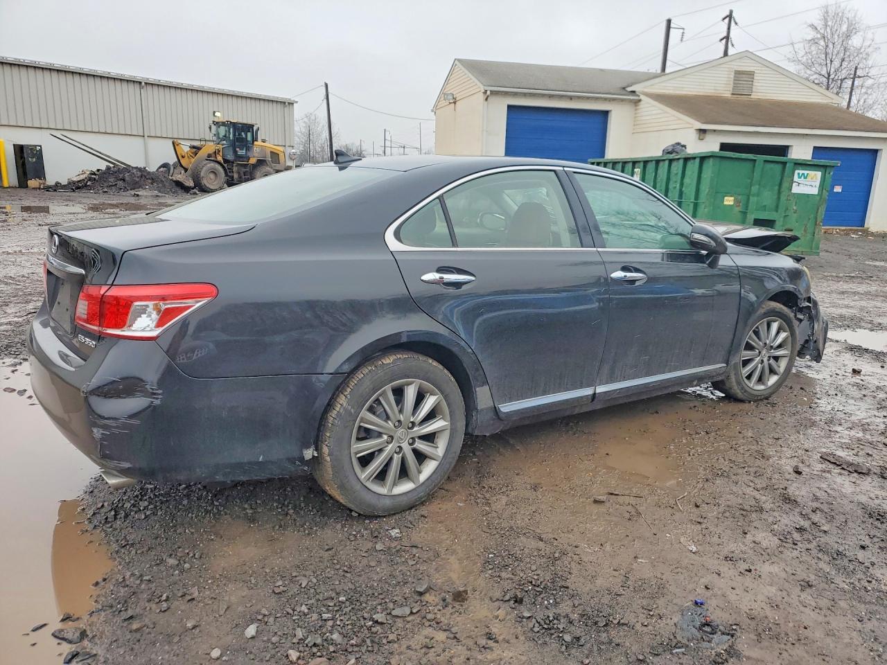 2012 Lexus Es 350 Base Black vin: JTHBK1EG4C2482865