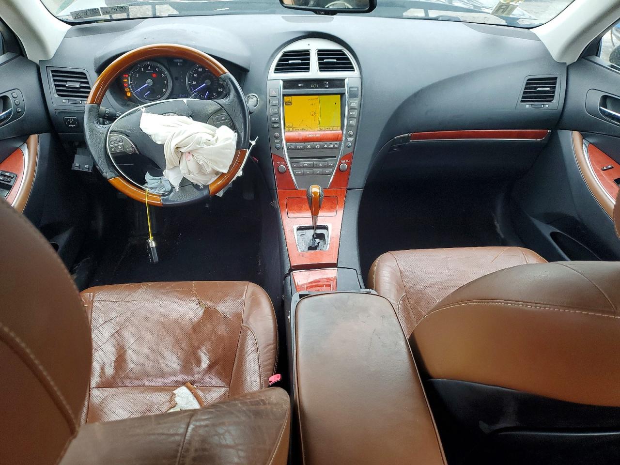 2012 Lexus Es 350 Base Black vin: JTHBK1EG4C2482865