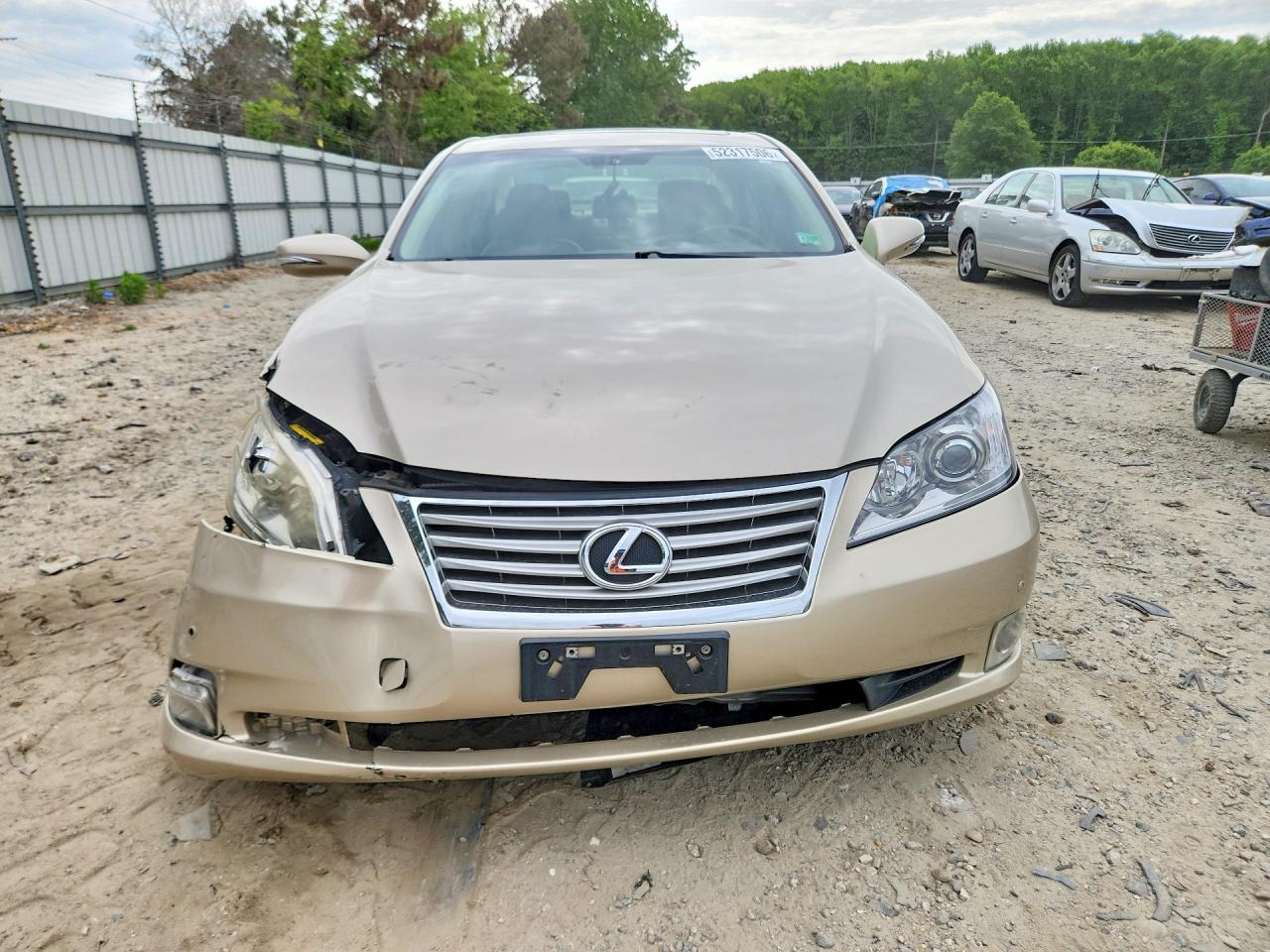 2012 Lexus Es 350 Tan vin: JTHBK1EG4C2492960