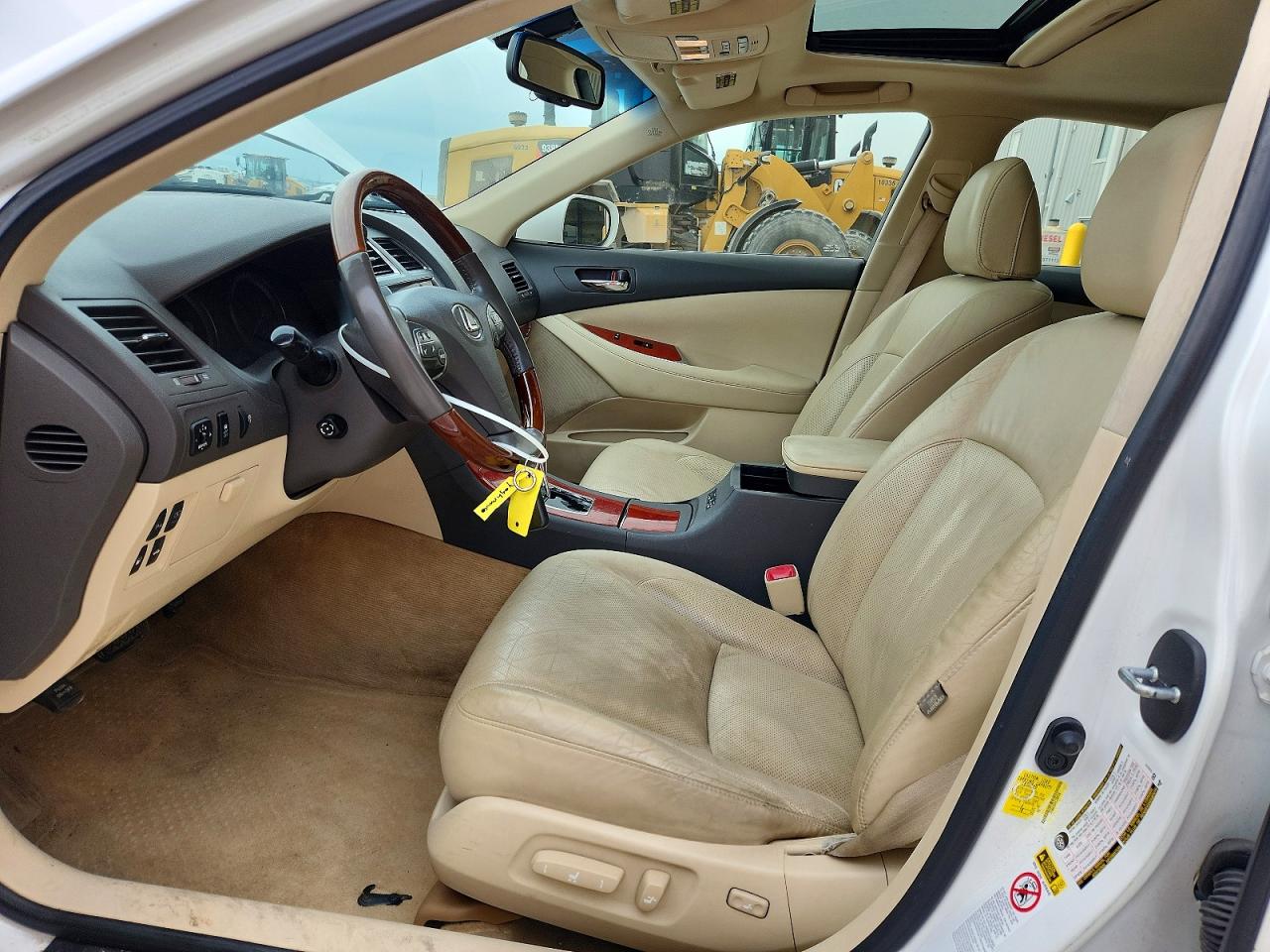 2012 Lexus Es 350 Белый vin: JTHBK1EG4C2509224