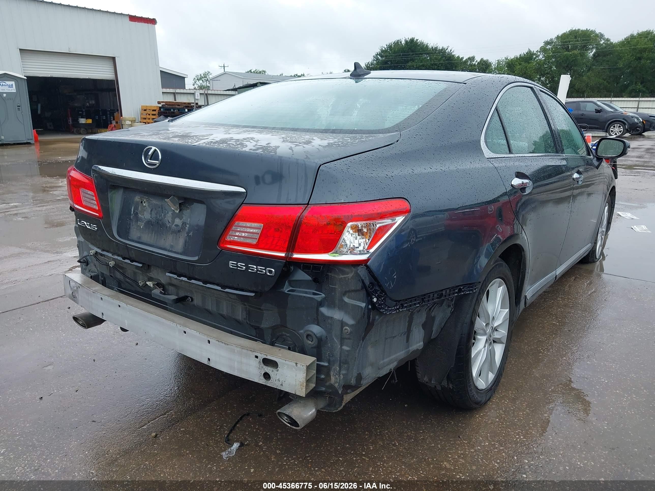 2010 Lexus Es 350 Base (a6) Gray vin: JTHBK1EG5A2344538