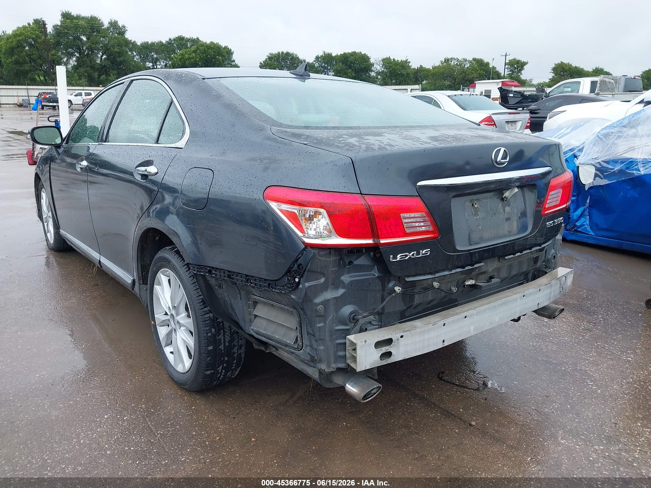 2010 Lexus Es 350 Base (a6) Gray vin: JTHBK1EG5A2344538