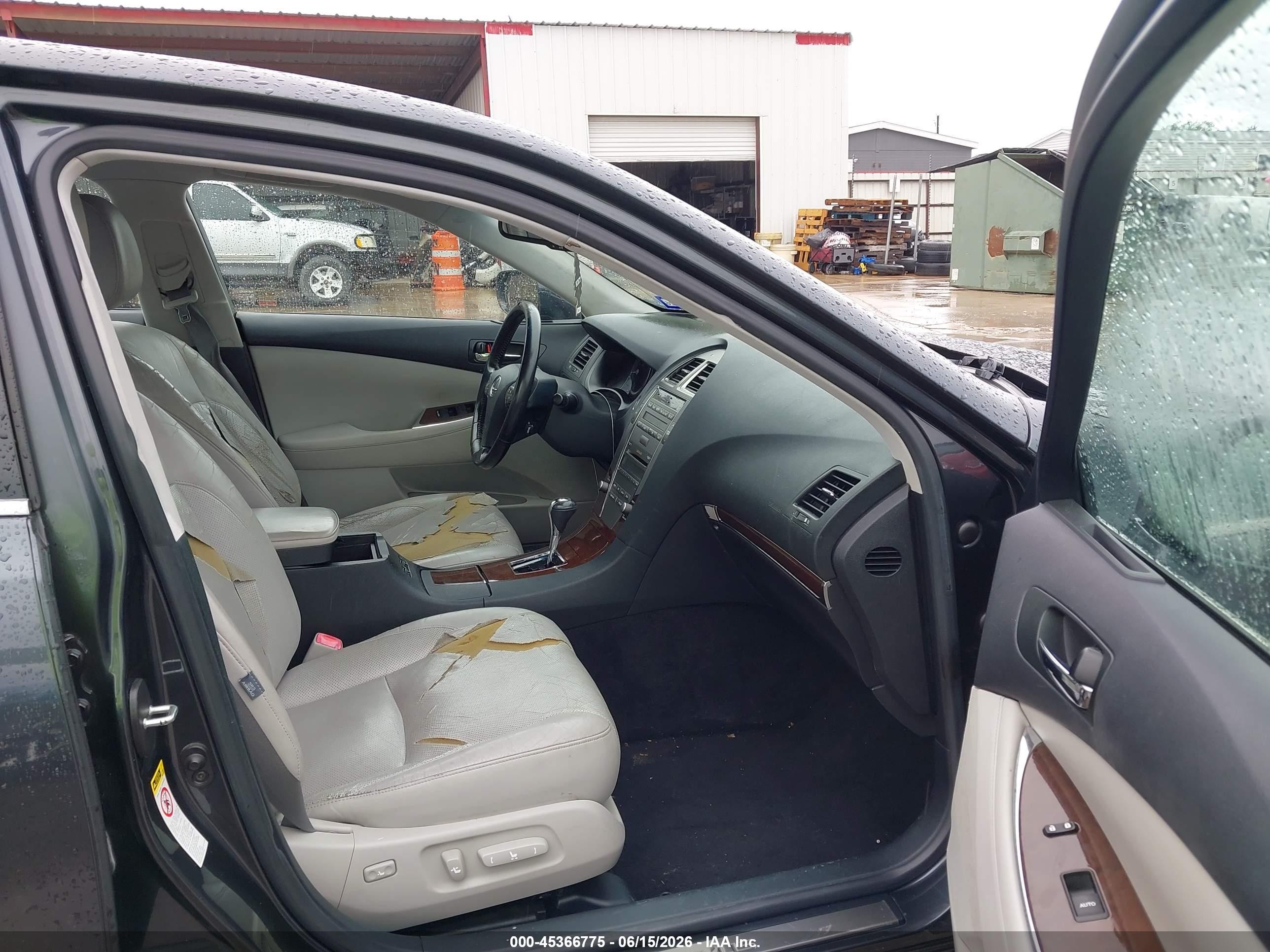 2010 Lexus Es 350 Base (a6) Gray vin: JTHBK1EG5A2344538