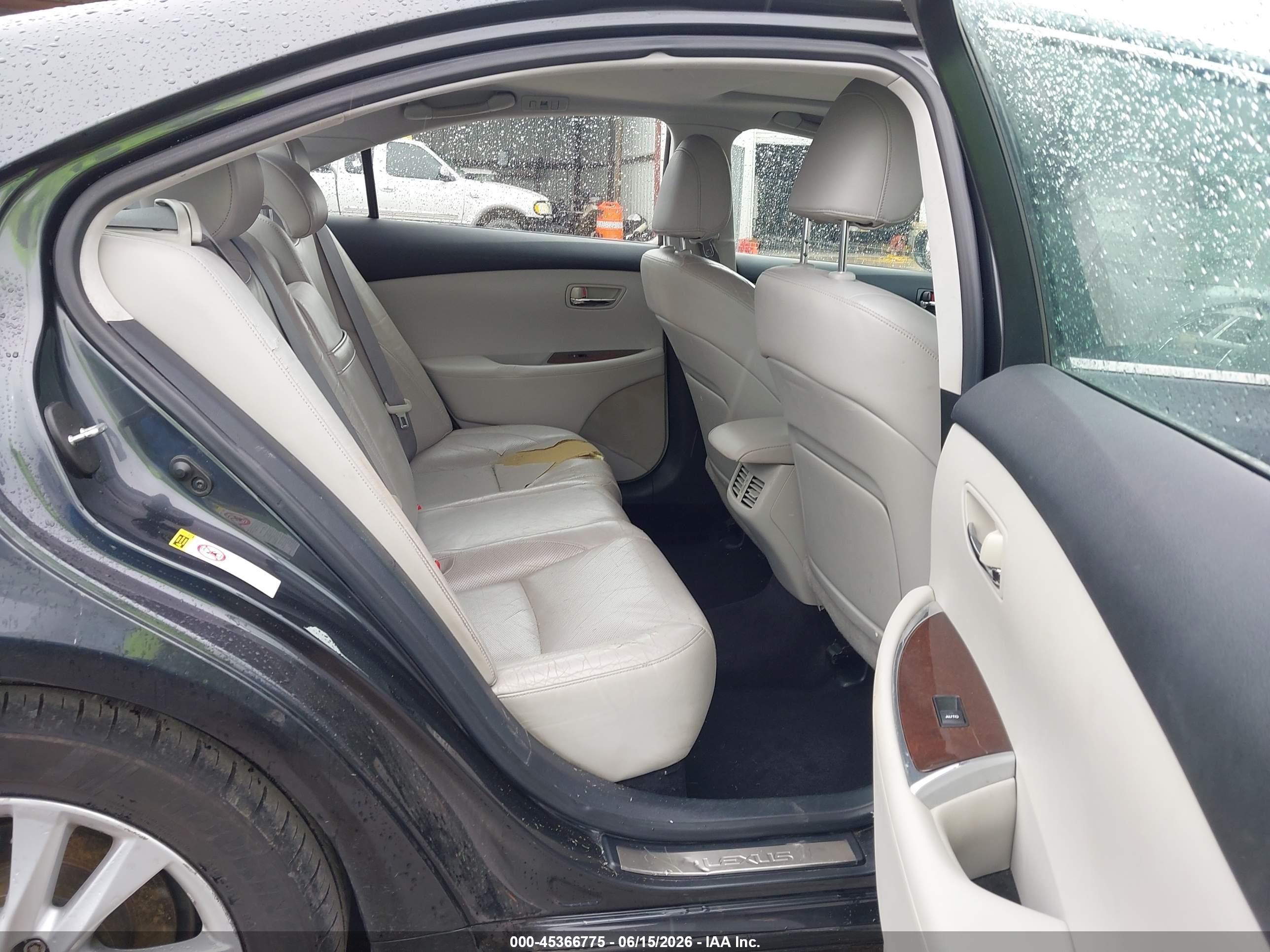 2010 Lexus Es 350 Base (a6) Gray vin: JTHBK1EG5A2344538