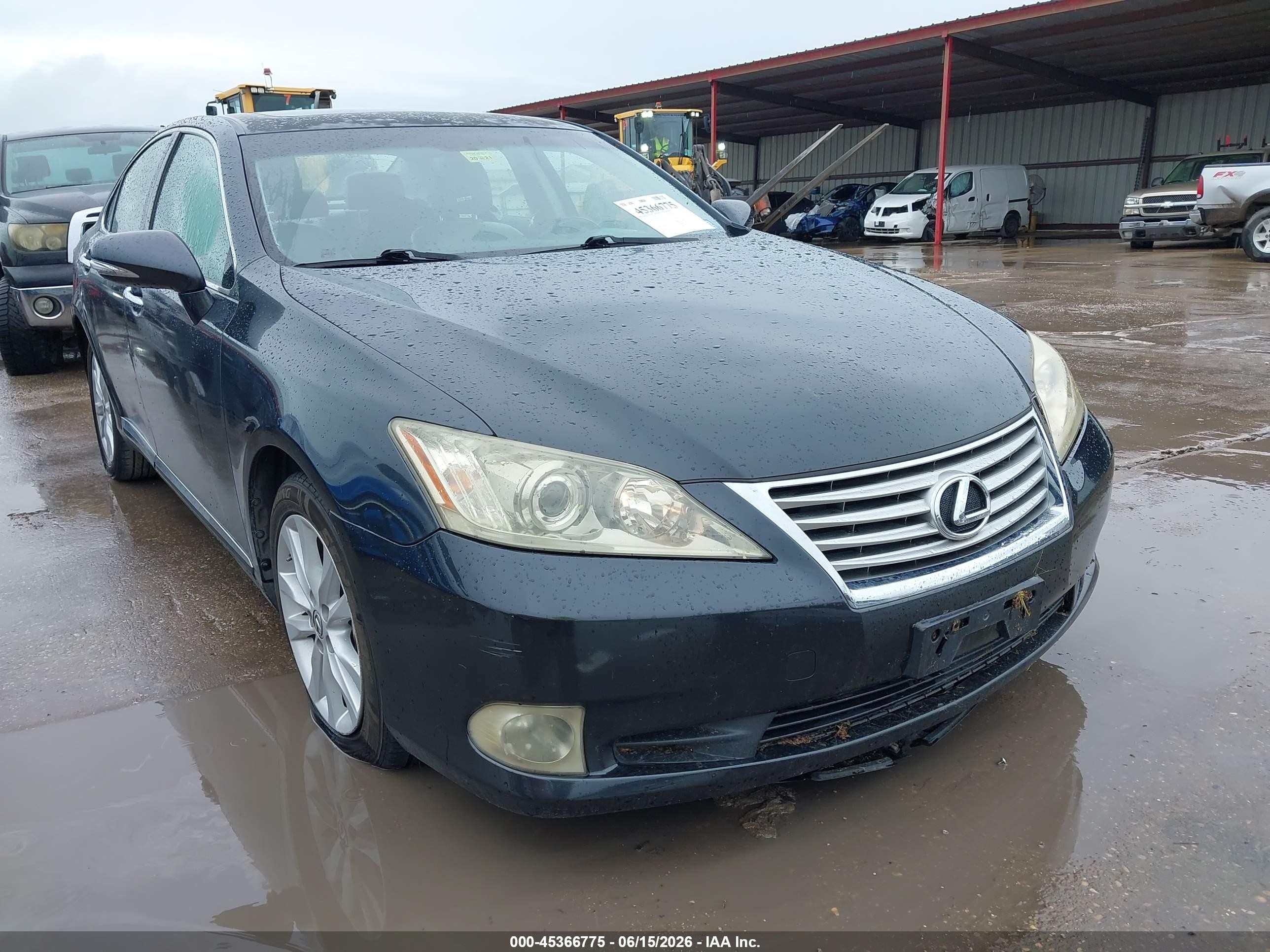 2010 Lexus Es 350 Base (a6) Gray vin: JTHBK1EG5A2344538