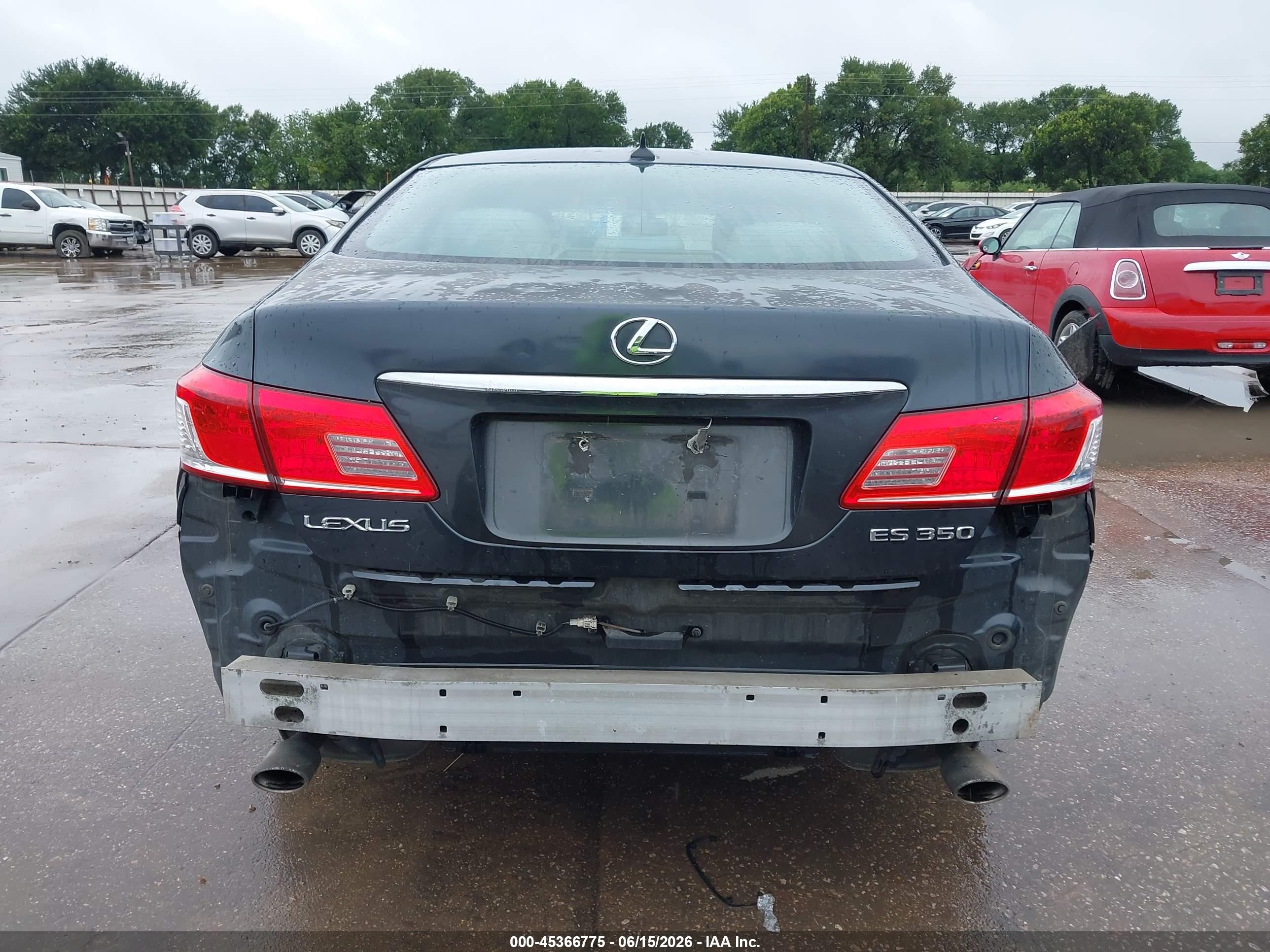2010 Lexus Es 350 Base (a6) Gray vin: JTHBK1EG5A2344538