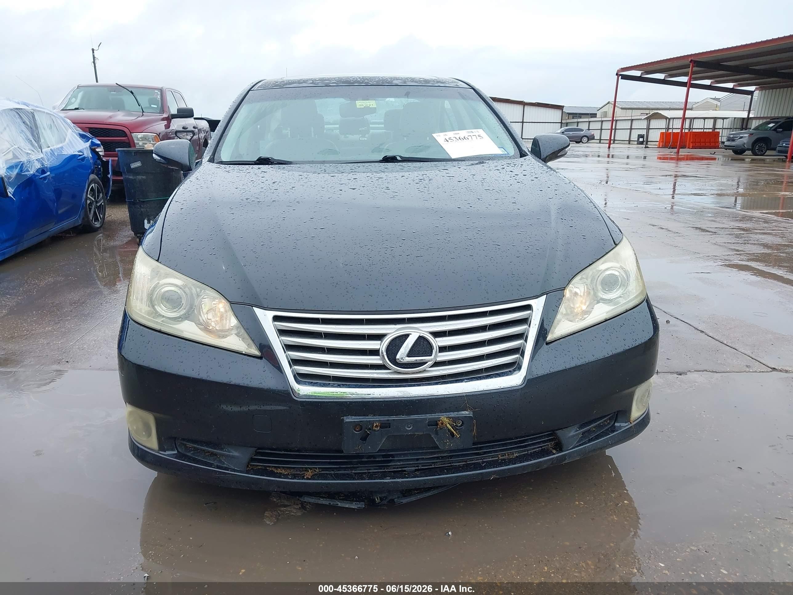 2010 Lexus Es 350 Base (a6) Gray vin: JTHBK1EG5A2344538
