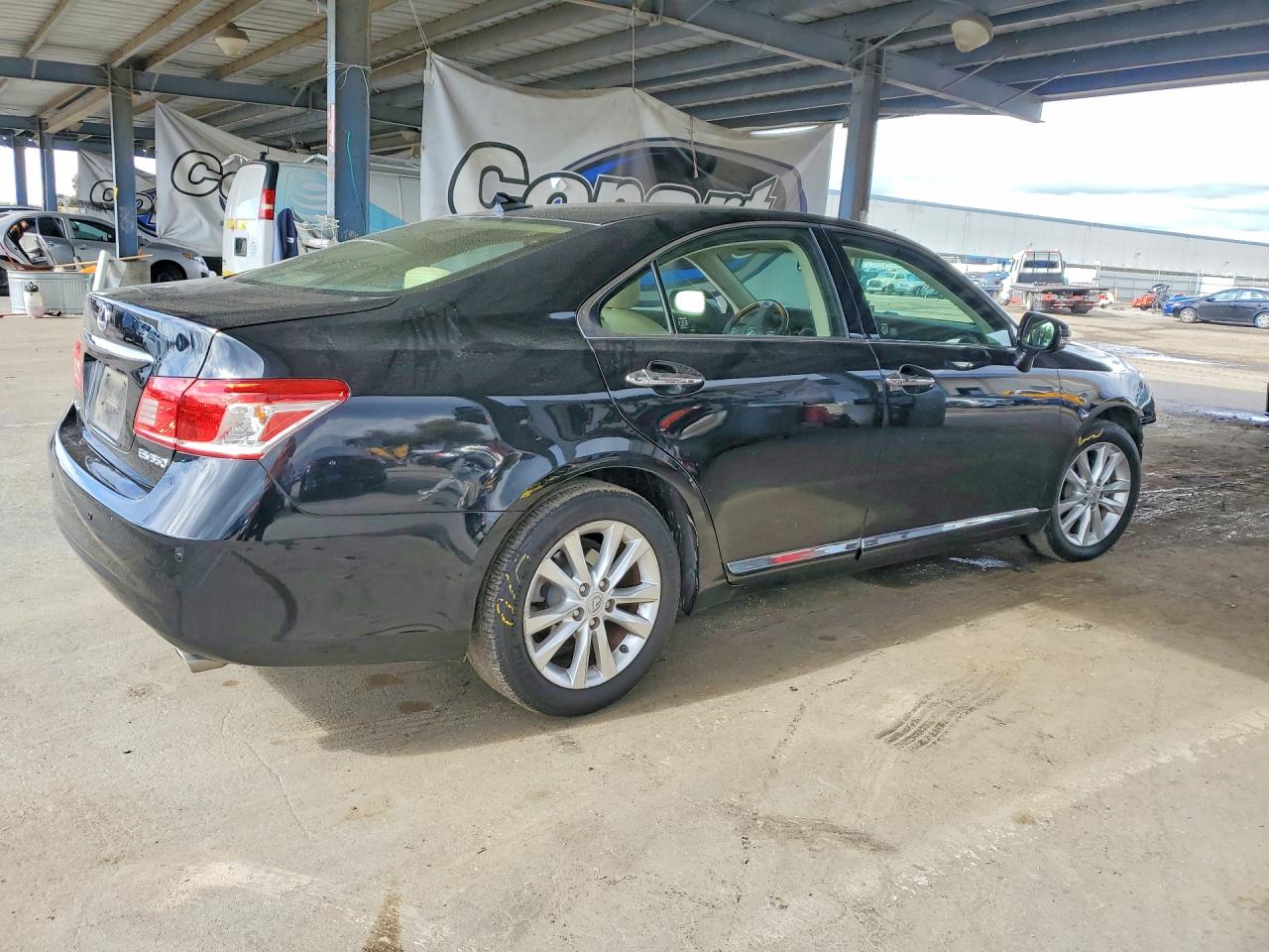 2010 Lexus Es 350 Black vin: JTHBK1EG5A2345978
