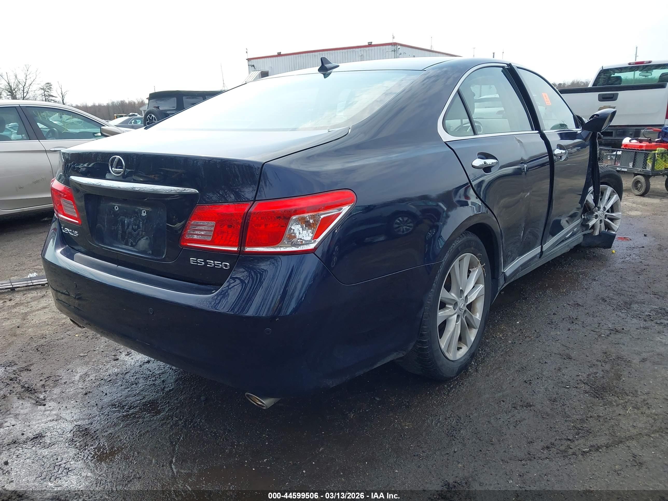 2010 Lexus Es 350   Blue vin: JTHBK1EG5A2357337