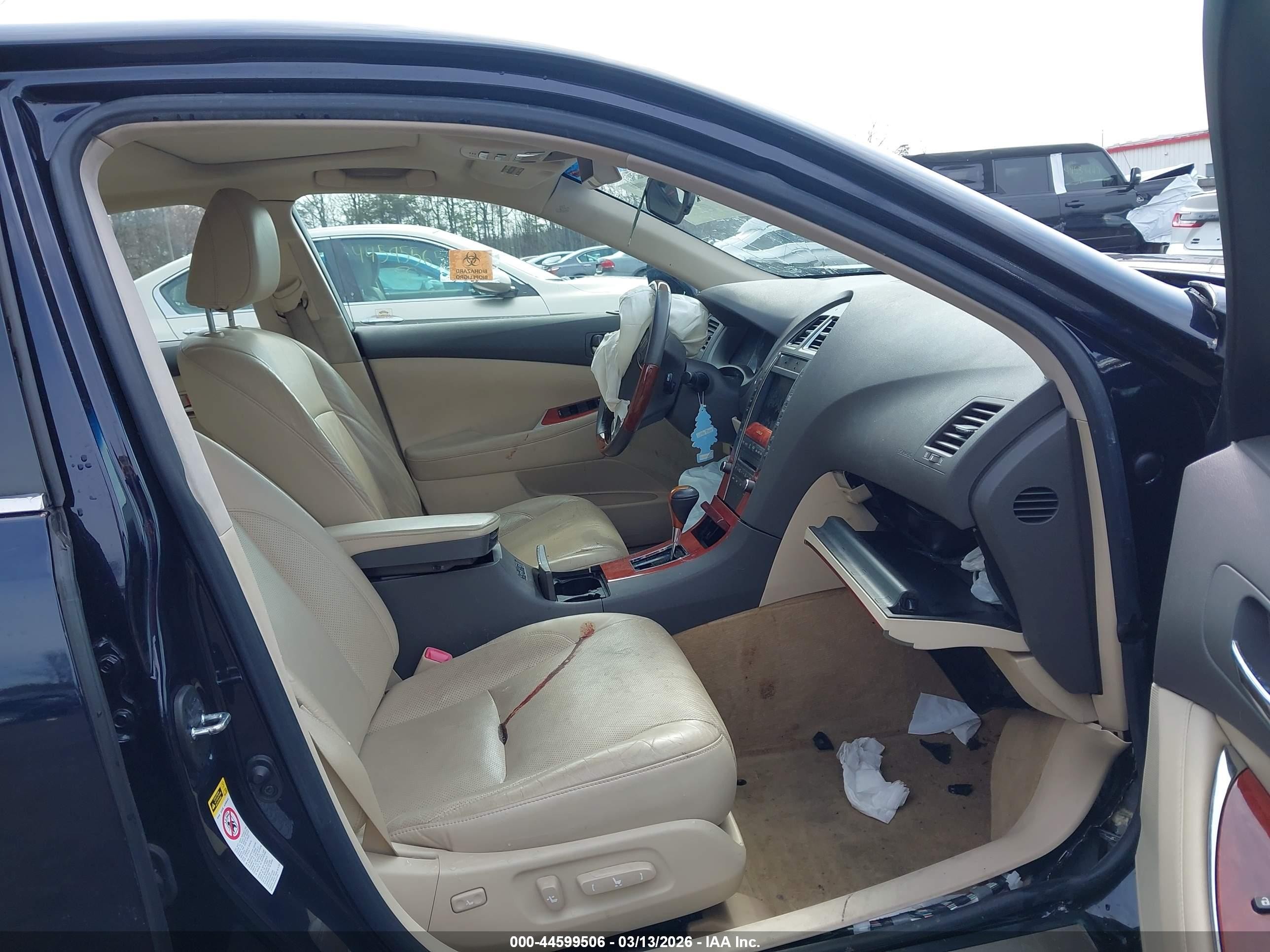 2010 Lexus Es 350   Blue vin: JTHBK1EG5A2357337