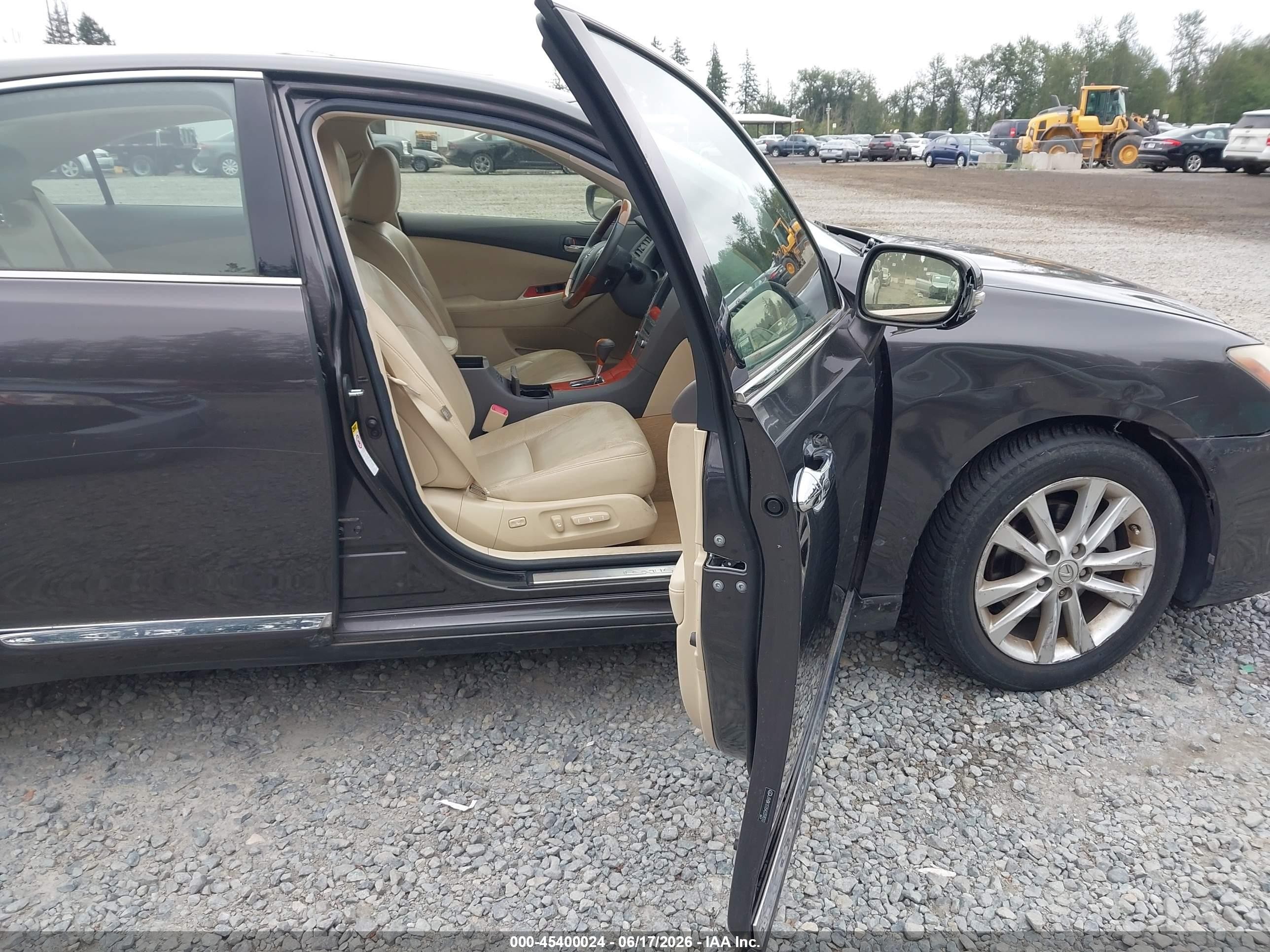2010 Lexus Es 350   Gray vin: JTHBK1EG5A2359010