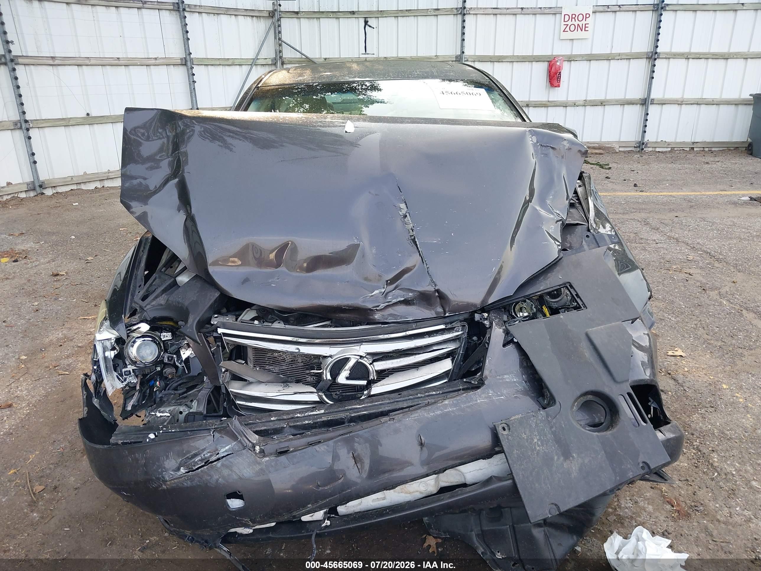 2010 Lexus Es 350   Black vin: JTHBK1EG5A2373537