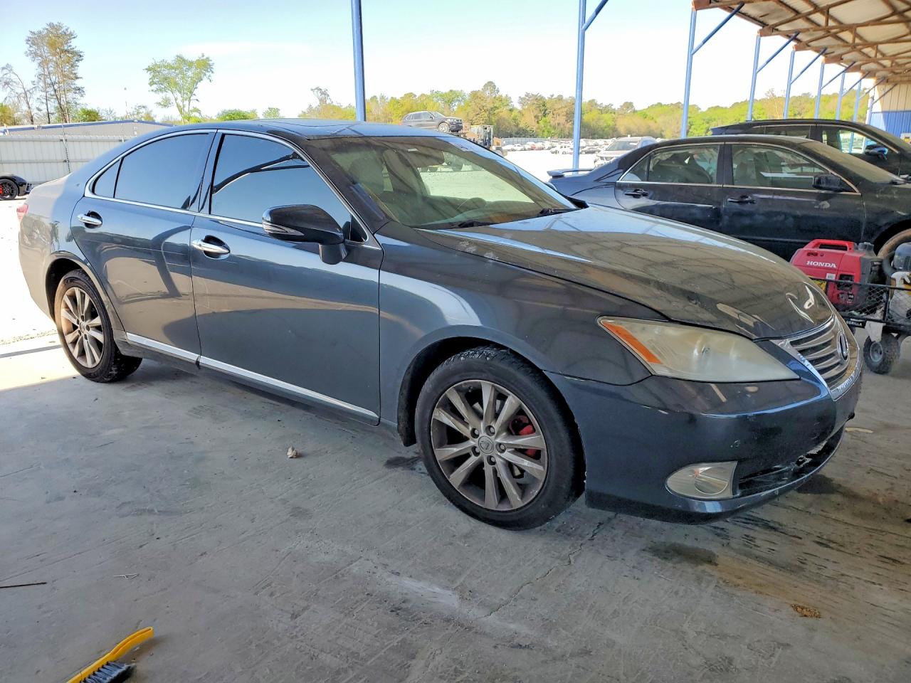 2010 Lexus Es 350 Base Gray vin: JTHBK1EG5A2389270
