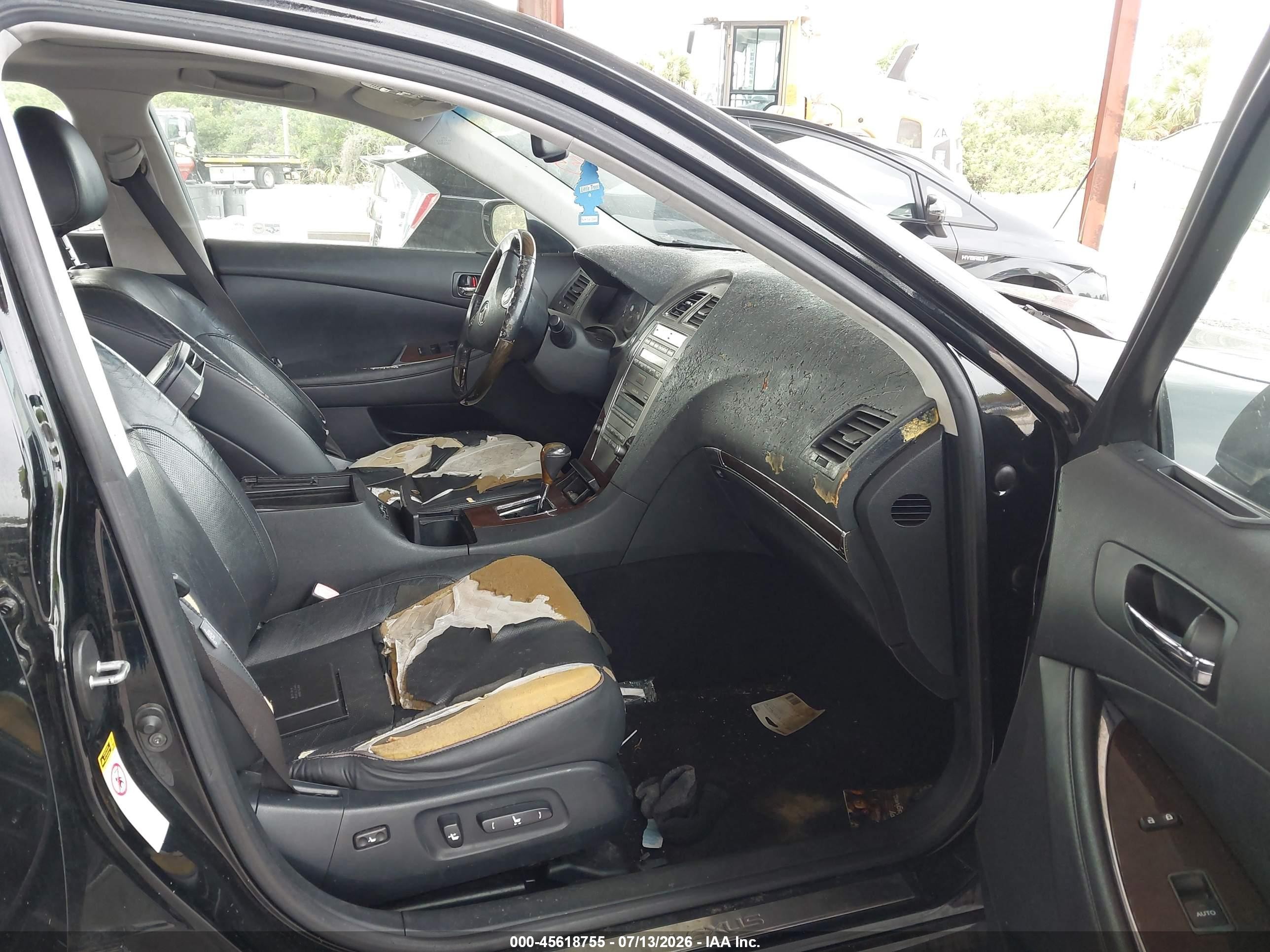 2010 Lexus Es 350   Черный vin: JTHBK1EG5A2393464