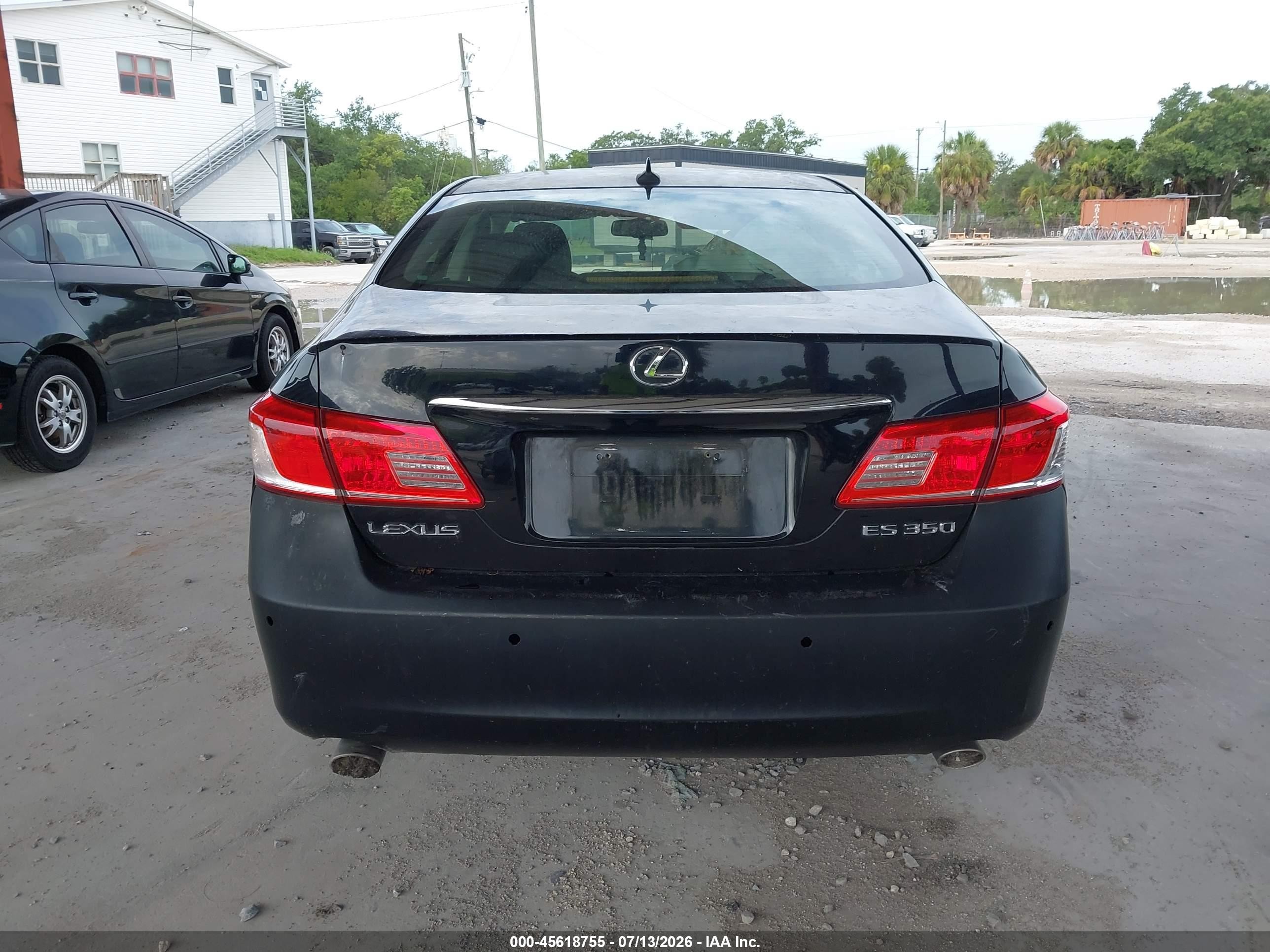 2010 Lexus Es 350   Черный vin: JTHBK1EG5A2393464