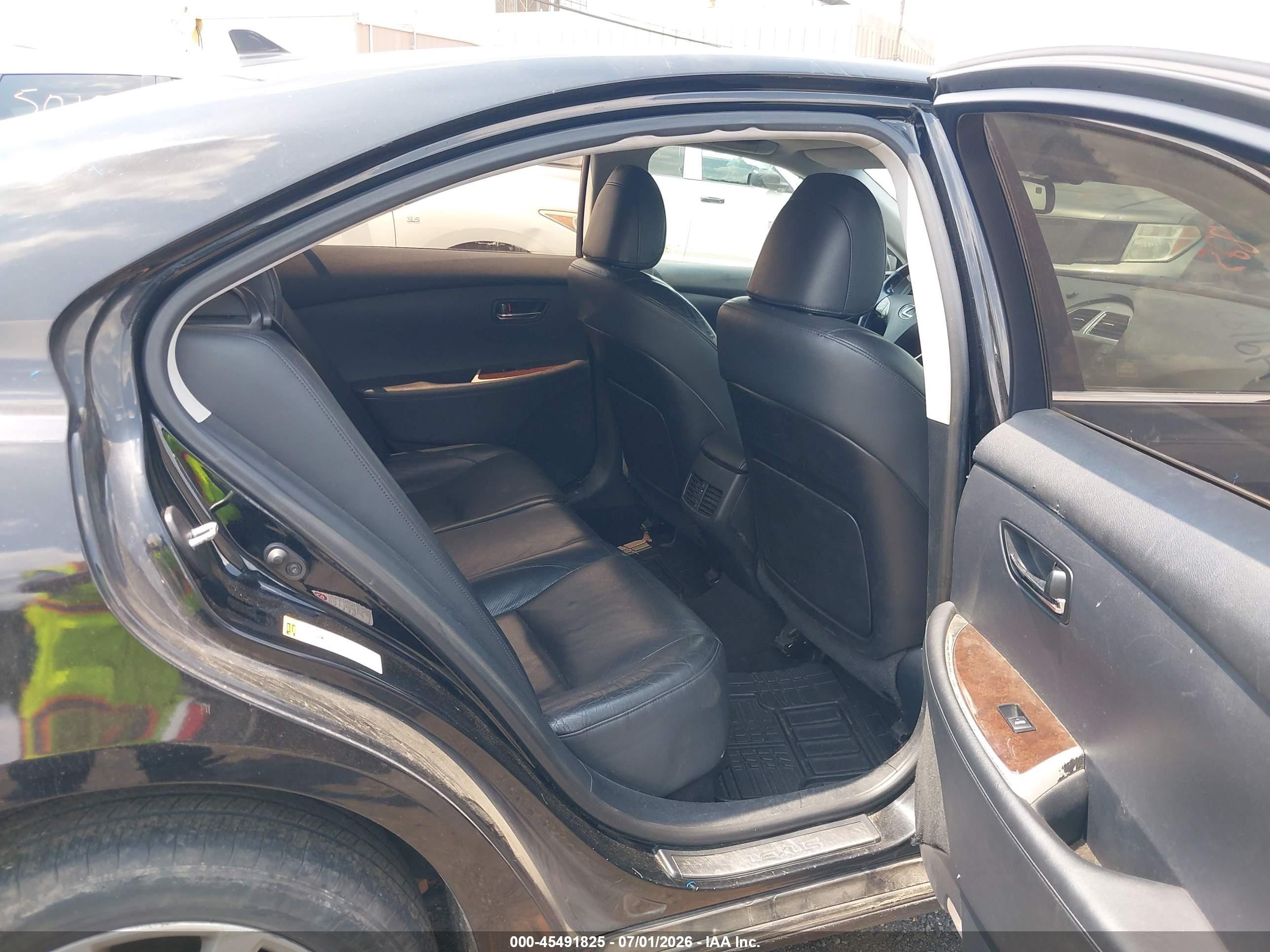 2010 Lexus Es 350   Black vin: JTHBK1EG5A2400378