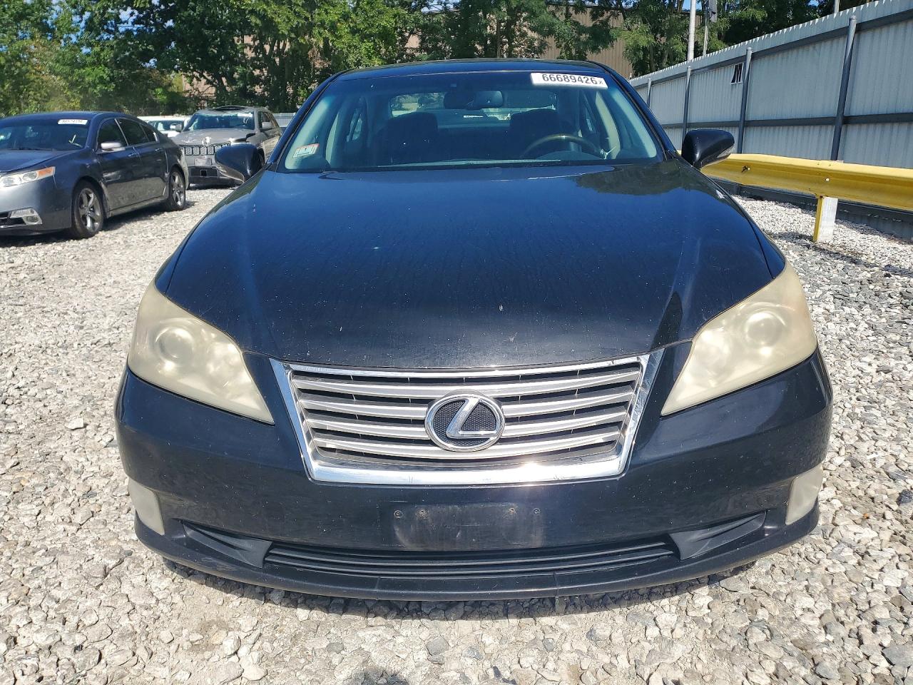 2010 Lexus Es 350 Black vin: JTHBK1EG5A2402471