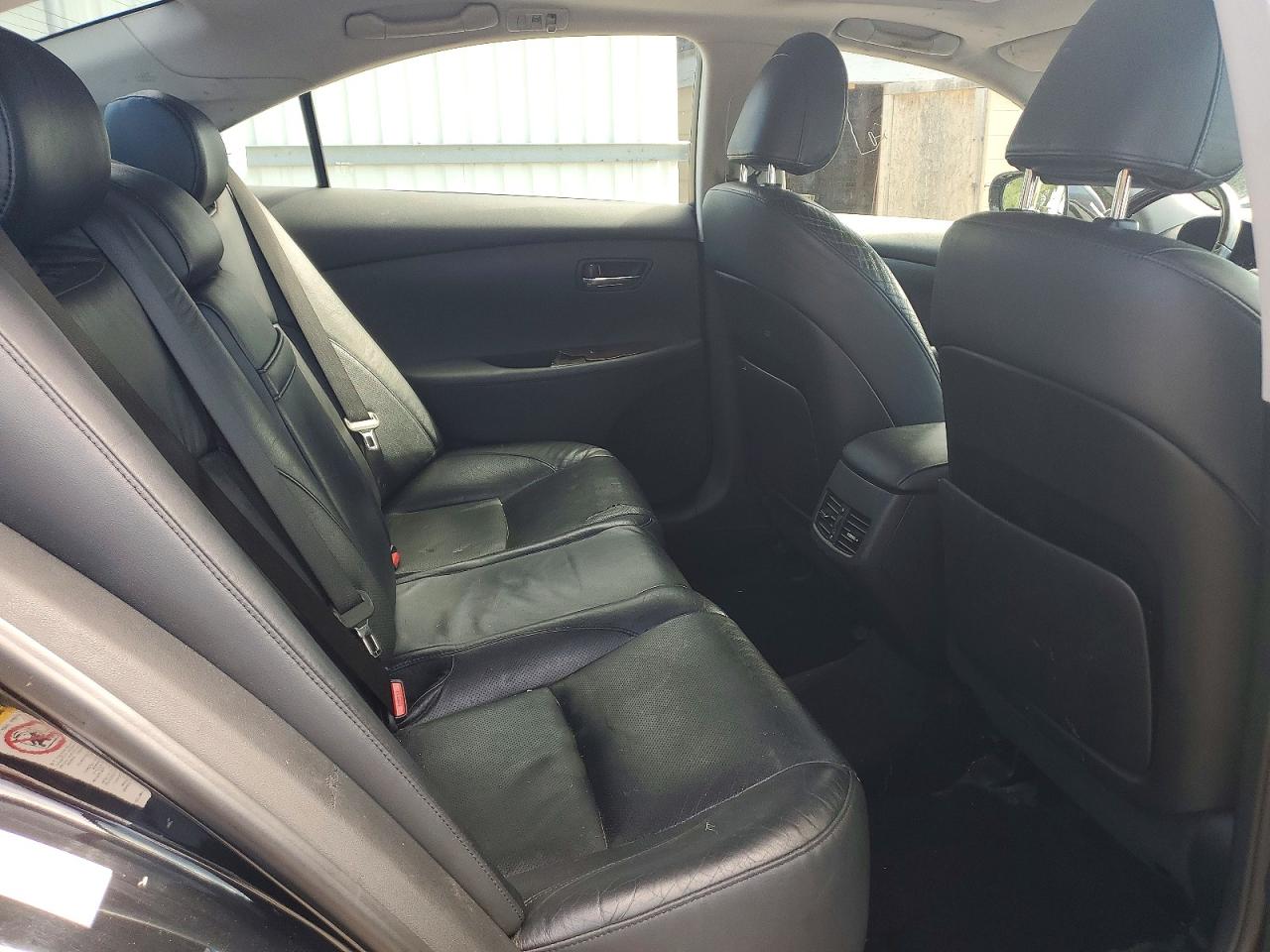 2010 Lexus Es 350 Black vin: JTHBK1EG5A2402471