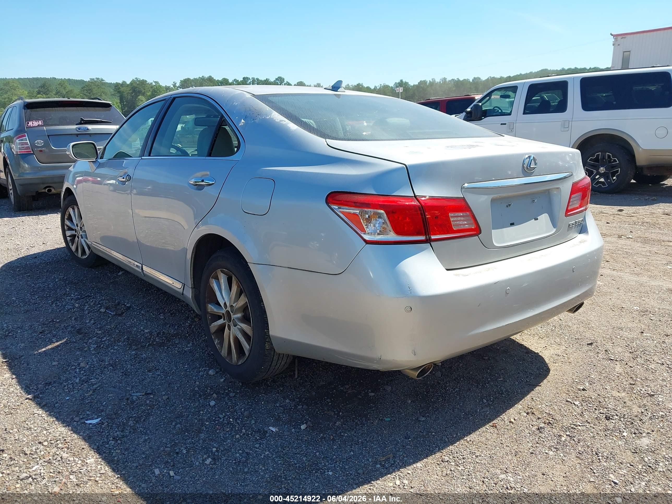 2011 Lexus Es 350   Silver vin: JTHBK1EG5B2419840