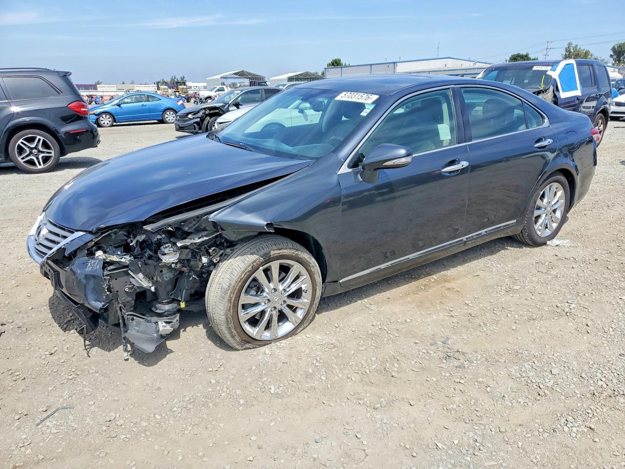 2011 Lexus Es 350 Gray vin: JTHBK1EG5B2420177
