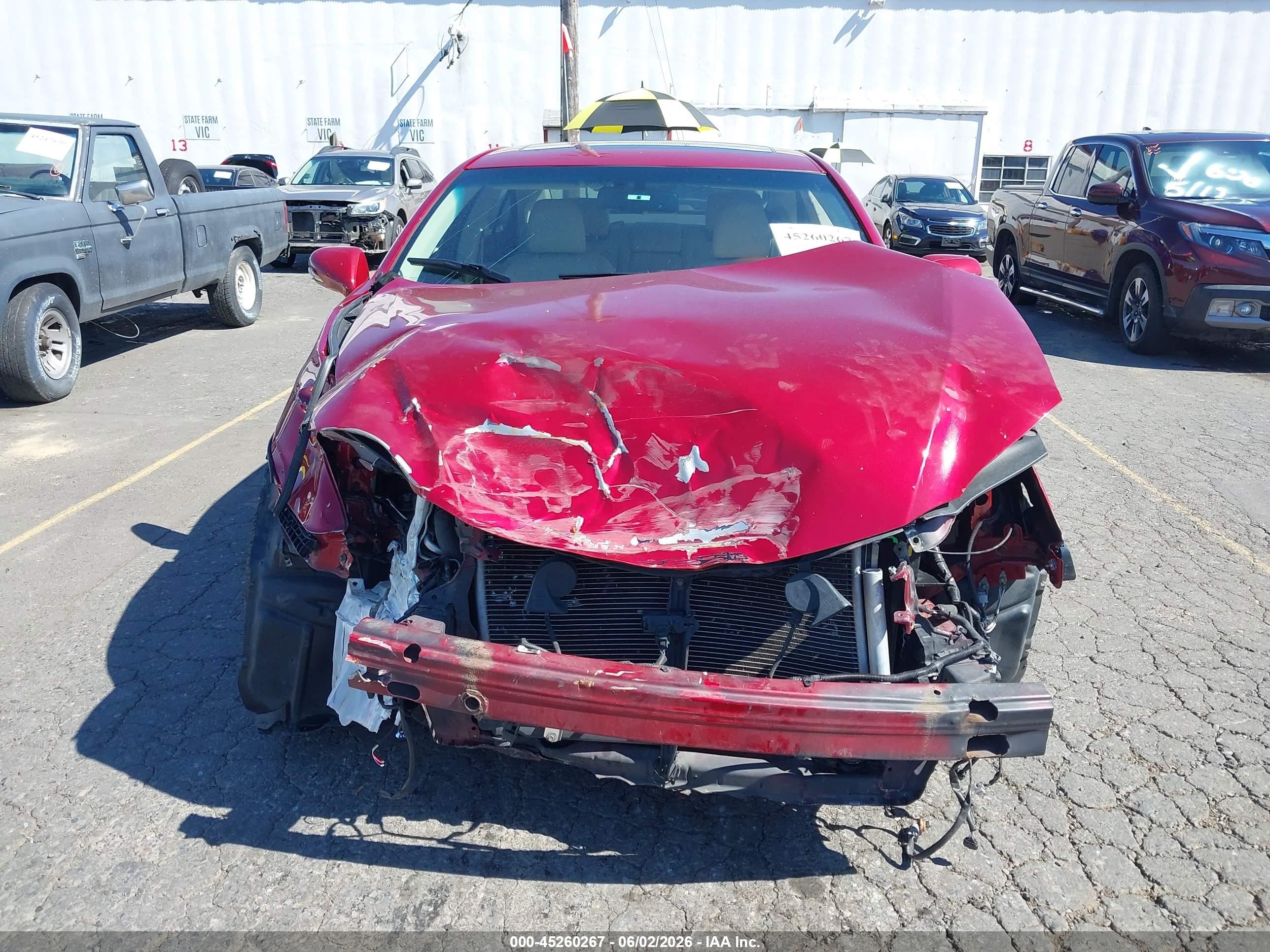 2011 Lexus Es 350   Red vin: JTHBK1EG5B2443877