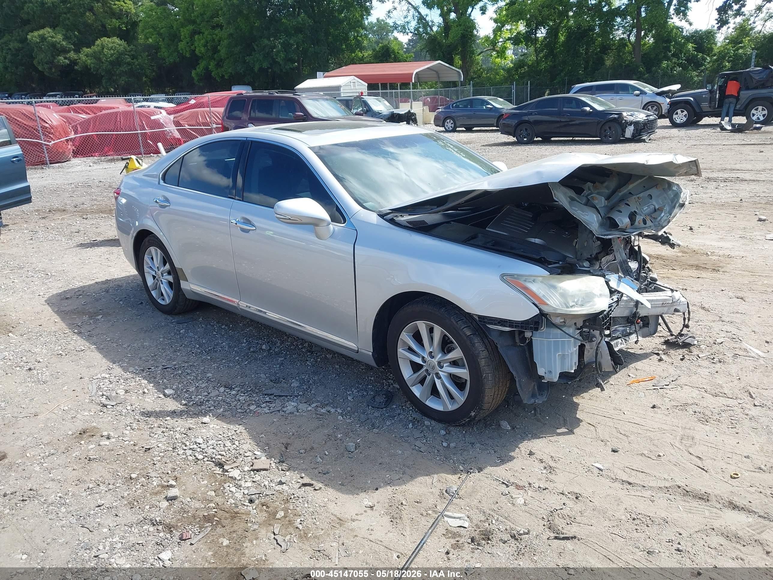 2011 Lexus Es 350   Silver vin: JTHBK1EG5B2444625