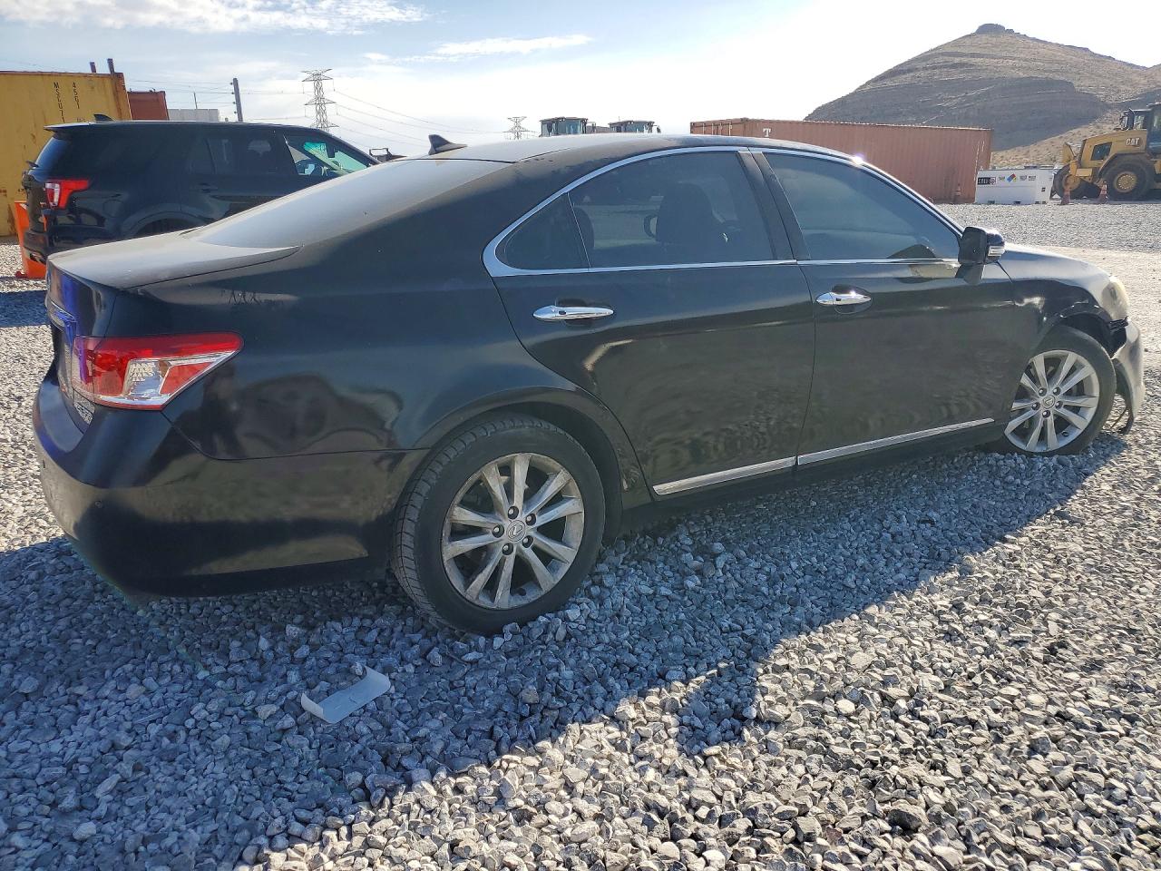 2011 Lexus Es 350 Black vin: JTHBK1EG5B2451543
