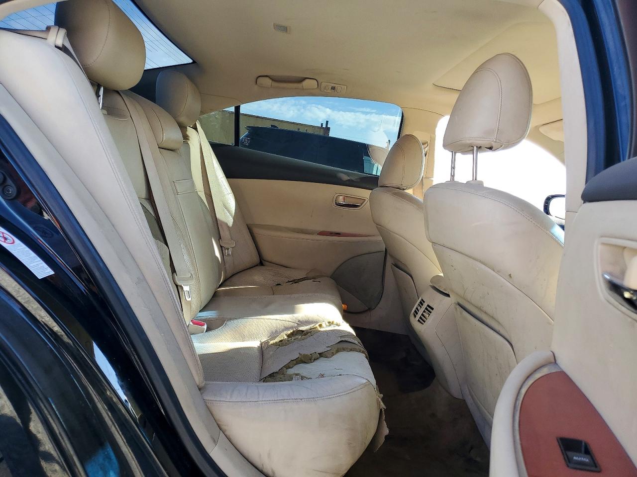 2011 Lexus Es 350 Black vin: JTHBK1EG5B2451543