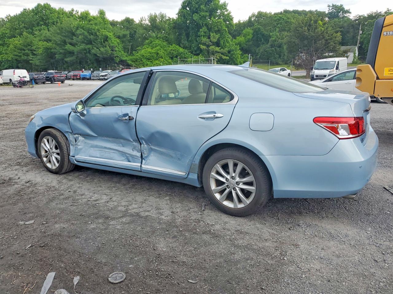 2011 Lexus Es 350 Blue vin: JTHBK1EG5B2452210