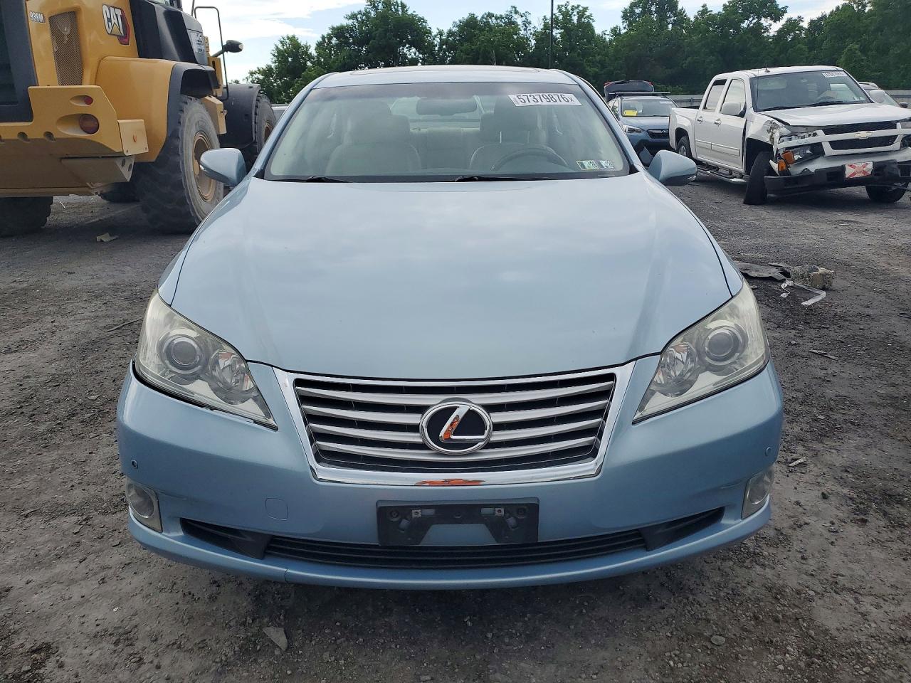 2011 Lexus Es 350 Blue vin: JTHBK1EG5B2452210