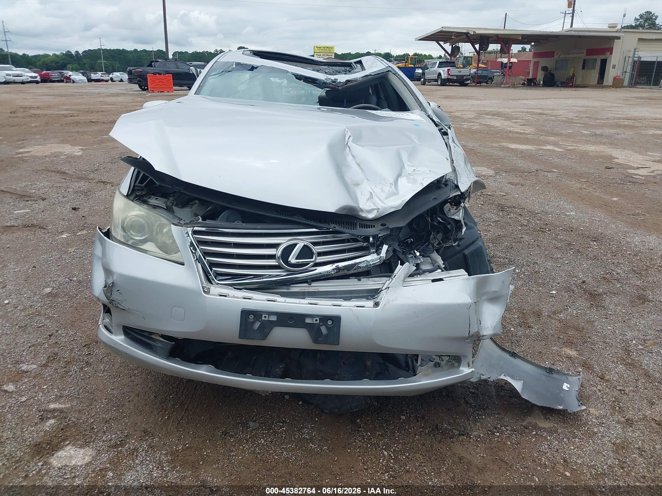 2011 Lexus Es 350   Silver vin: JTHBK1EG5B2458296