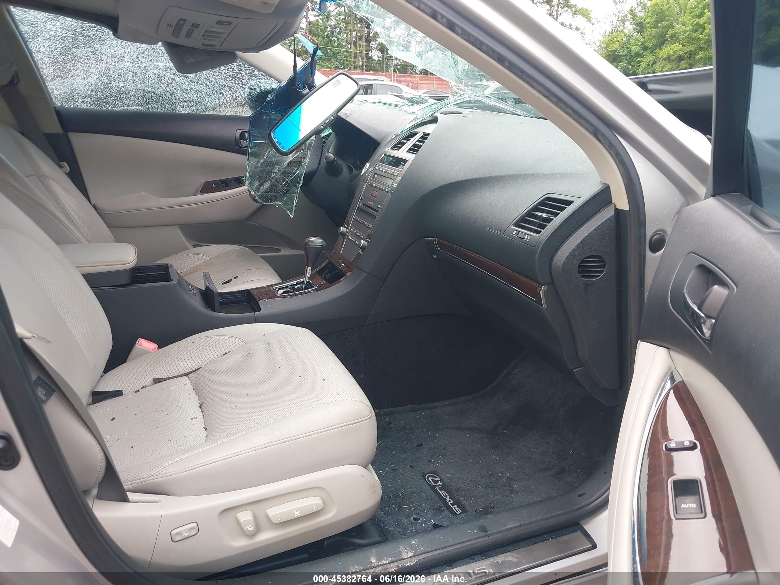 2011 Lexus Es 350   Silver vin: JTHBK1EG5B2458296