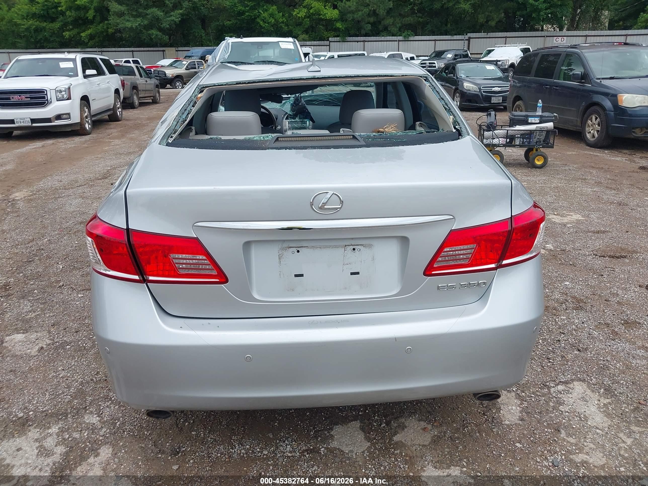 2011 Lexus Es 350   Silver vin: JTHBK1EG5B2458296