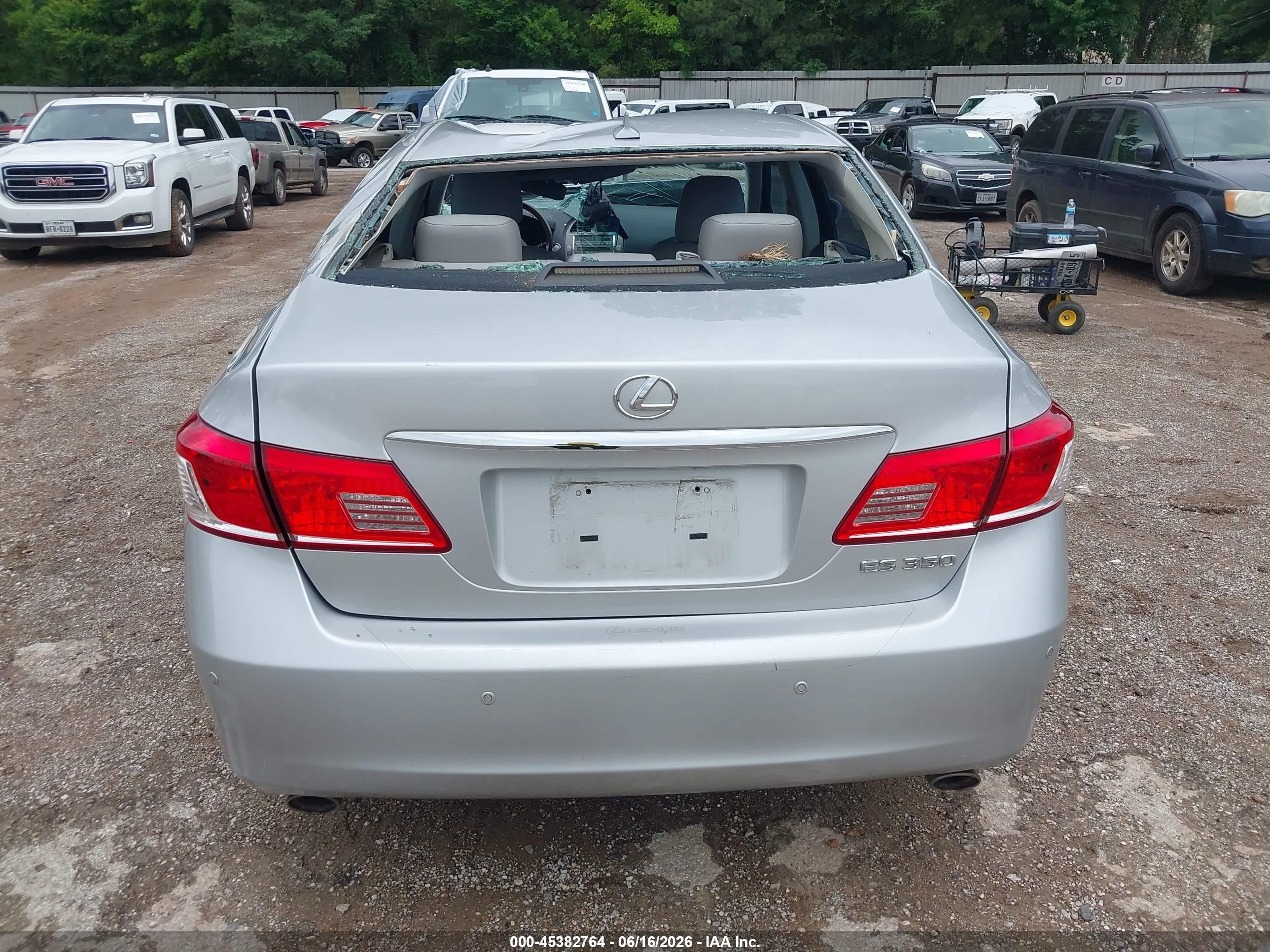 2011 Lexus Es 350   Silver vin: JTHBK1EG5B2458296