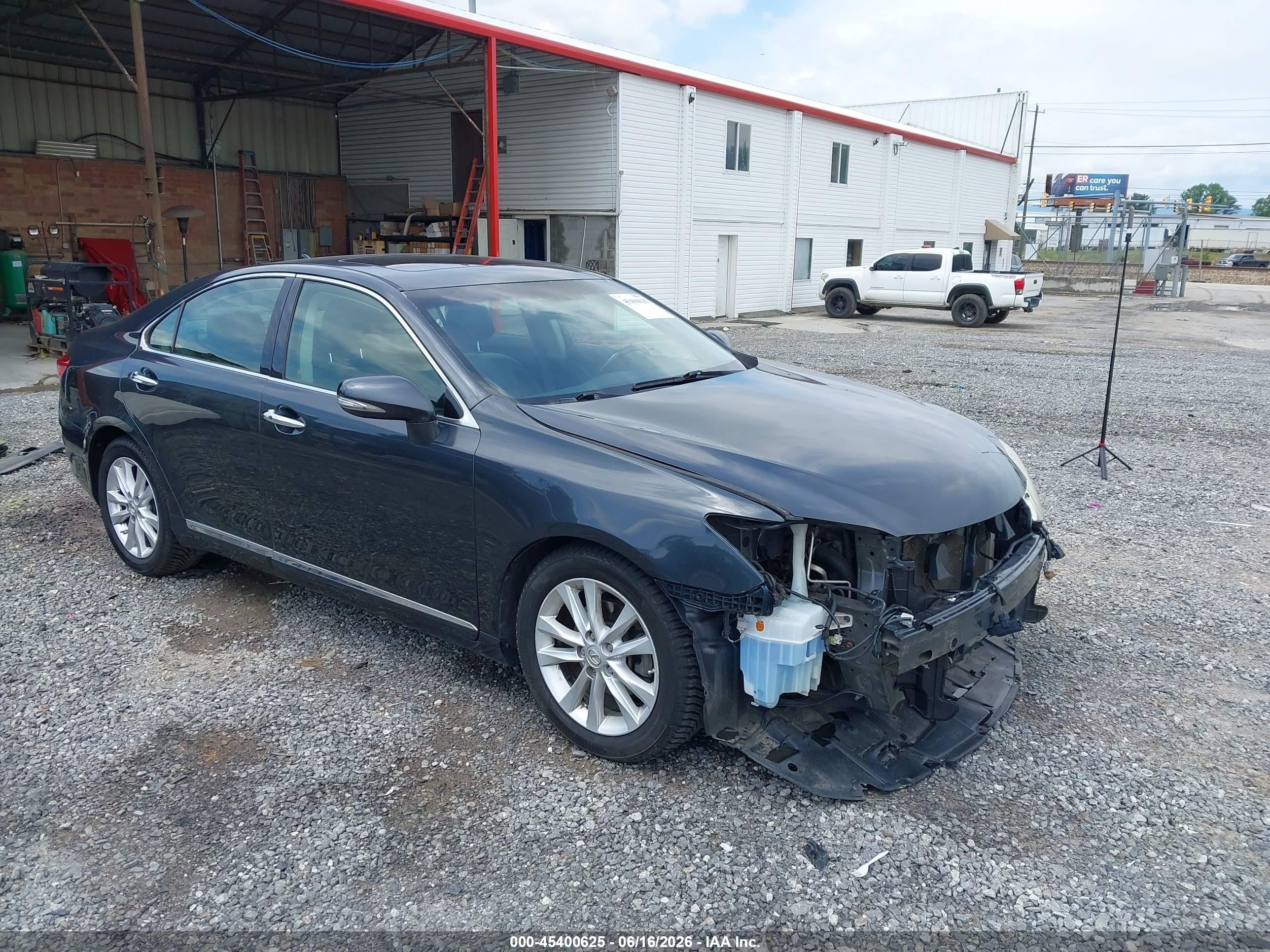2011 Lexus Es 350   Black vin: JTHBK1EG5B2459884