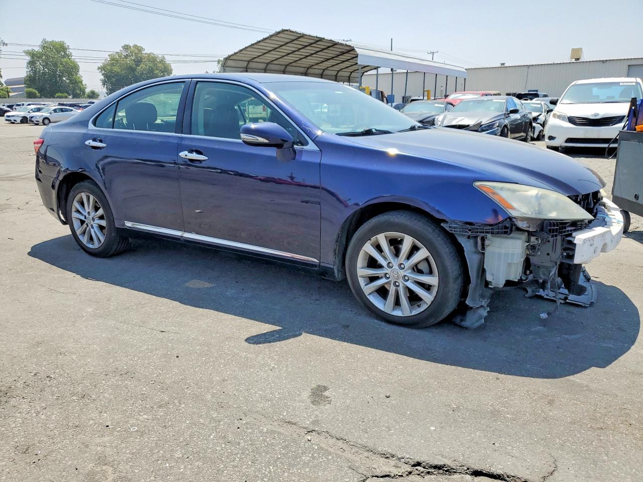 2011 Lexus Es 350 Blue vin: JTHBK1EG5B2464874